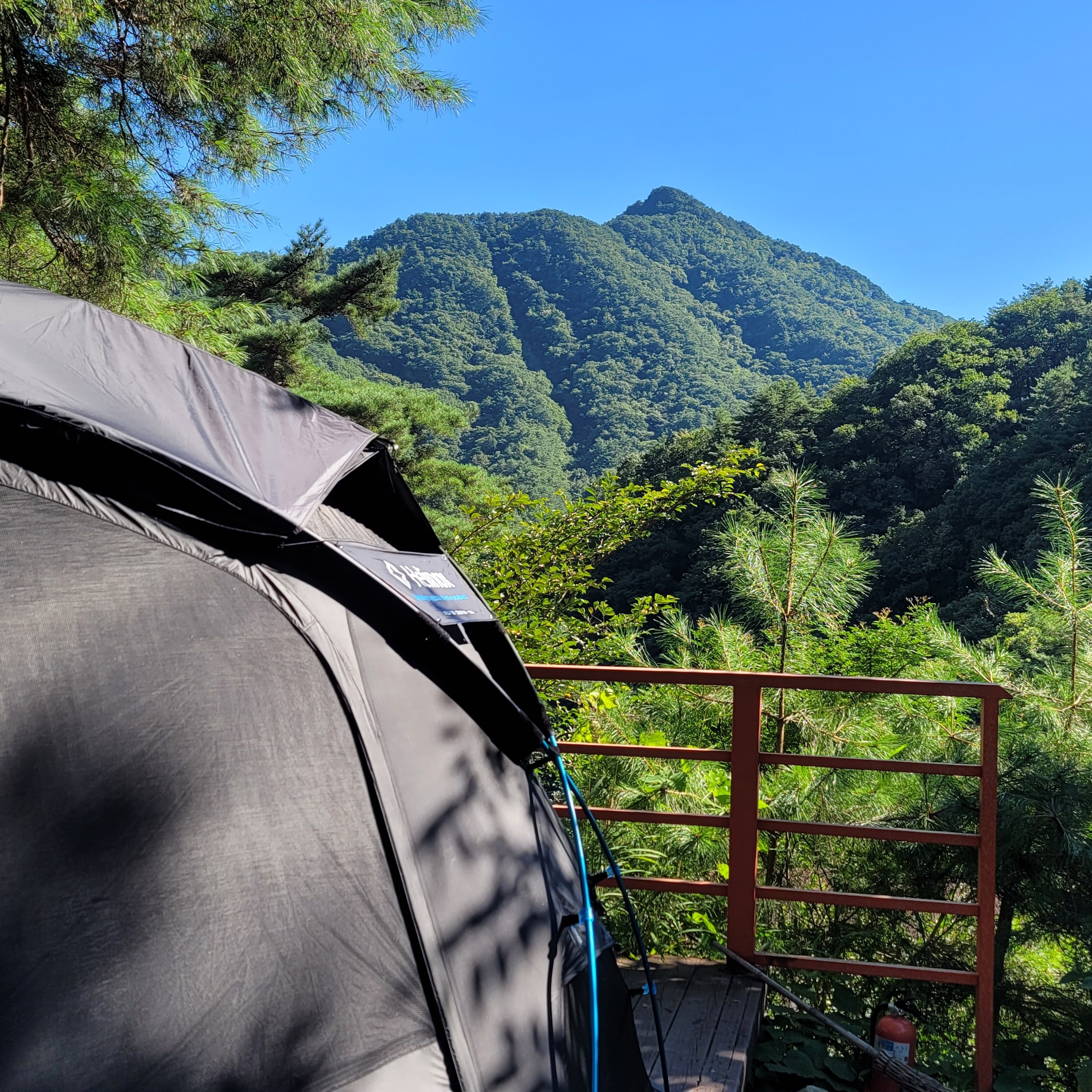 Helinox Nona Dome 4.0 Black 착용 스타일