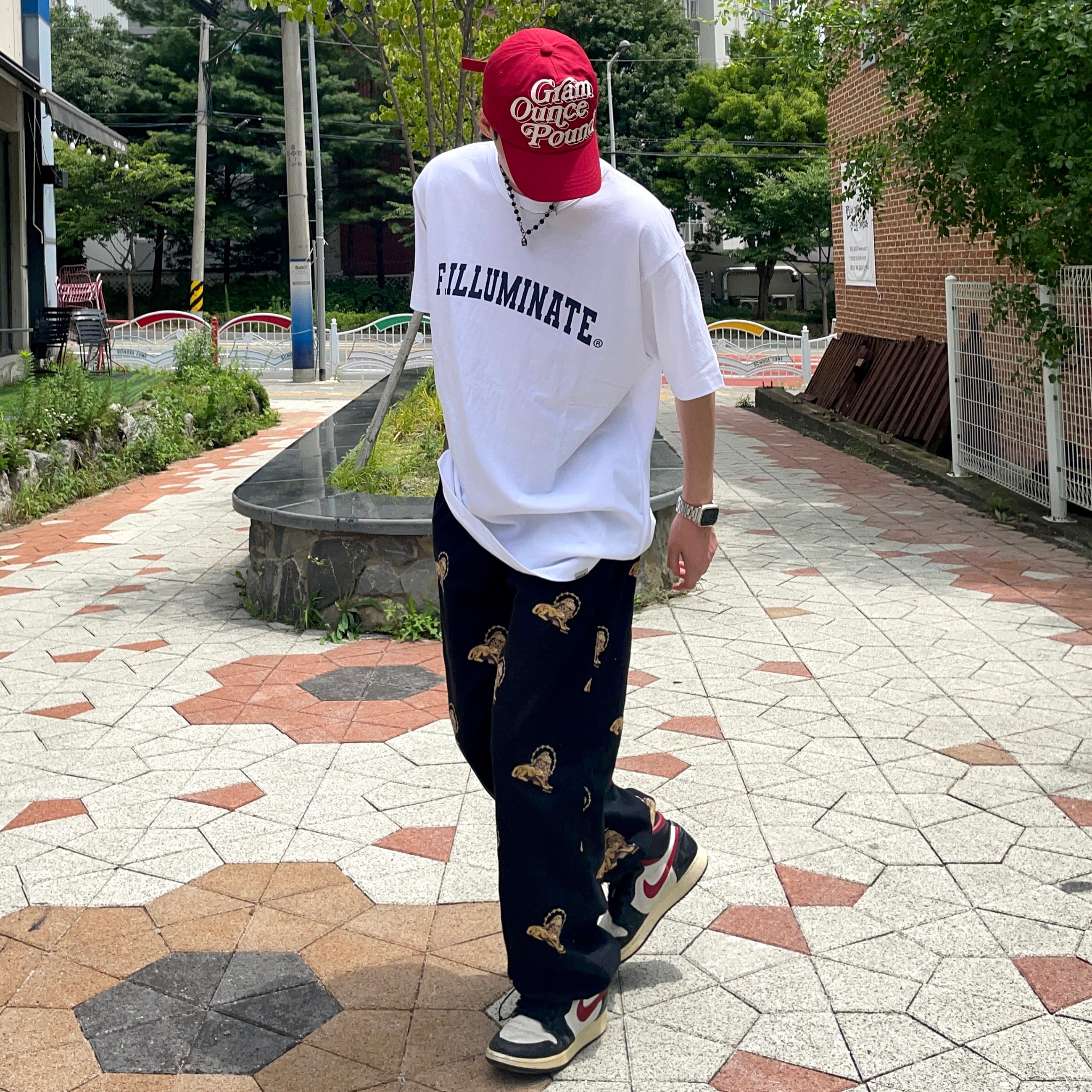 Jordan 1 Retro High OG Gym Red 착용 스타일