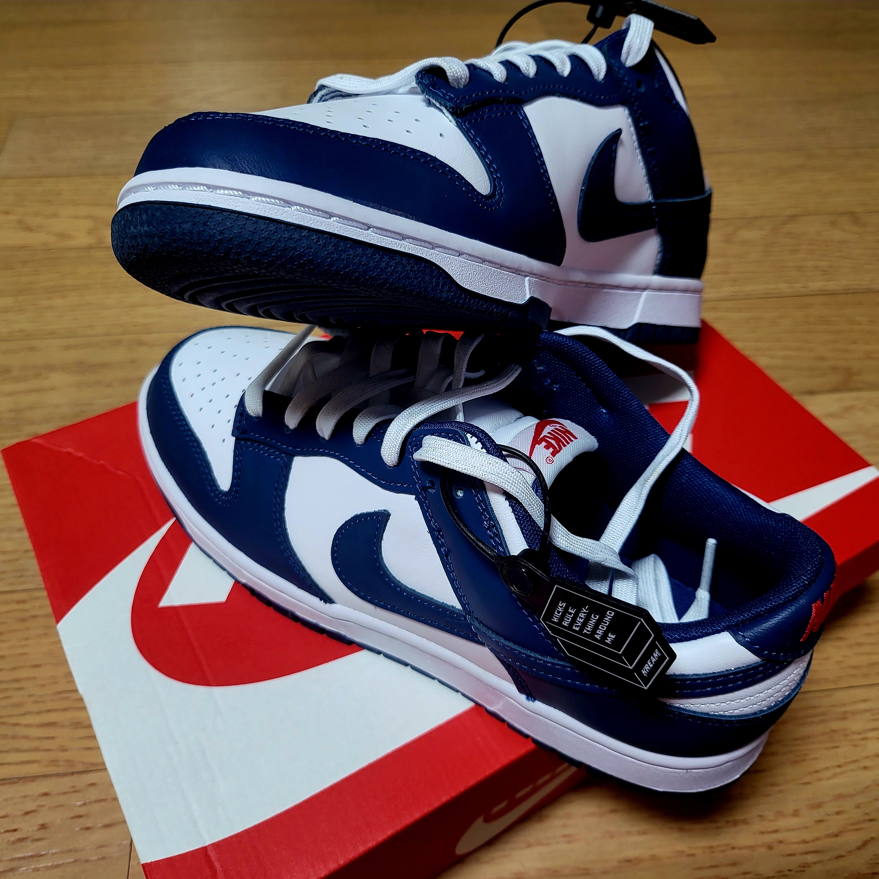 Nike Dunk Low Retro Valerian Blue 착용 스타일