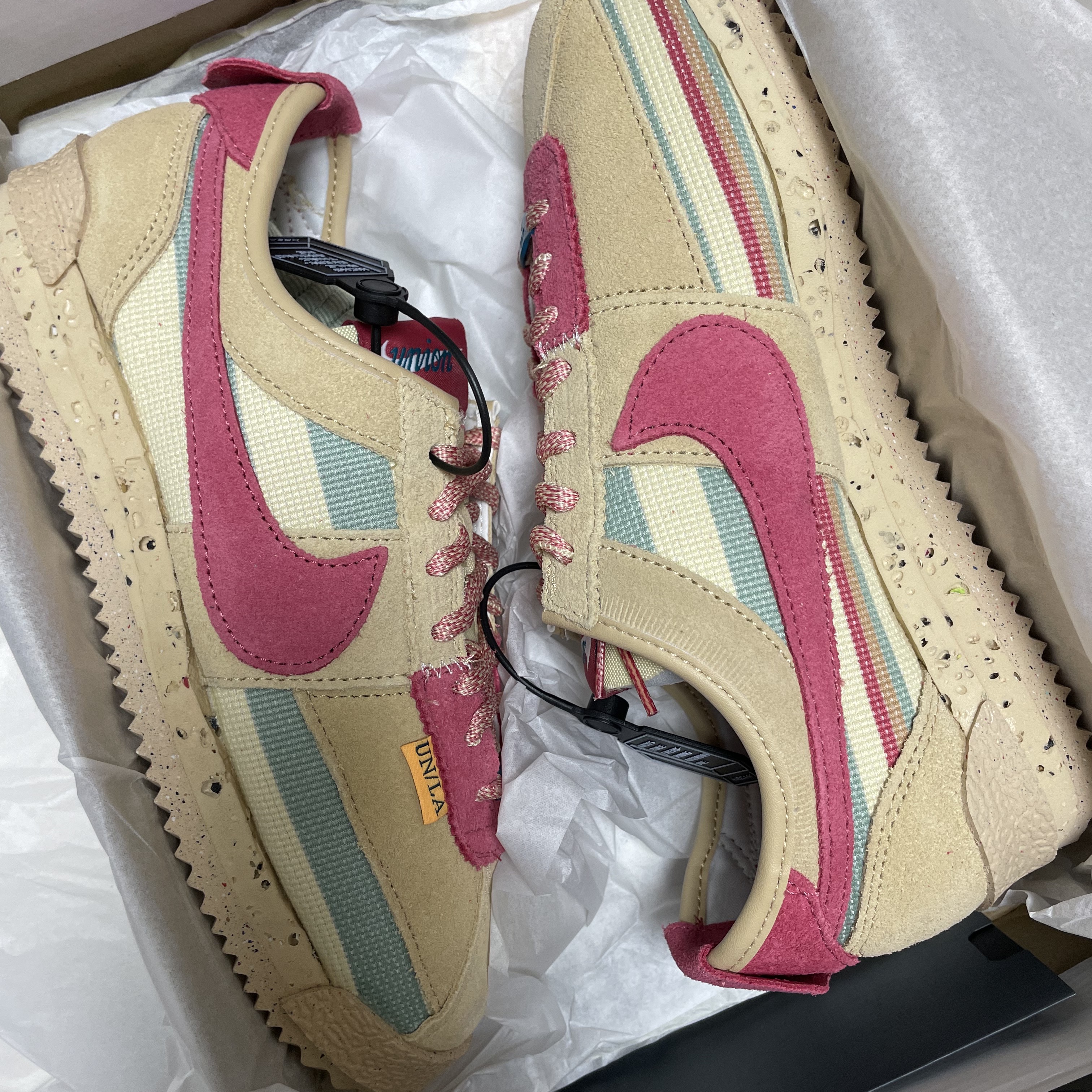 Nike x Union Cortez SP Sesame 착용 스타일 - 1