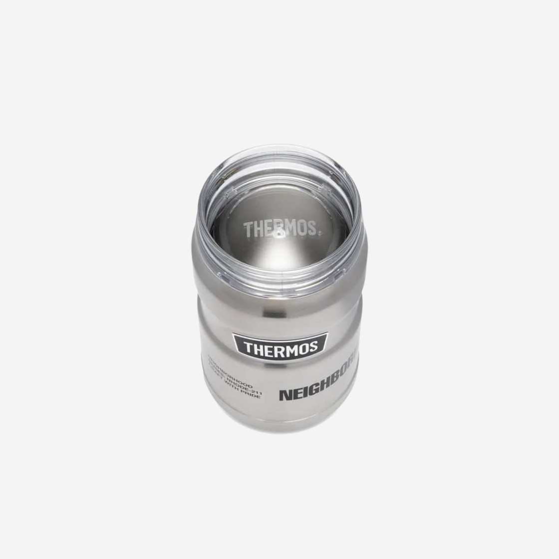 Neighborhood x Thermos S-Can Holder Silver 상세 이미지 3