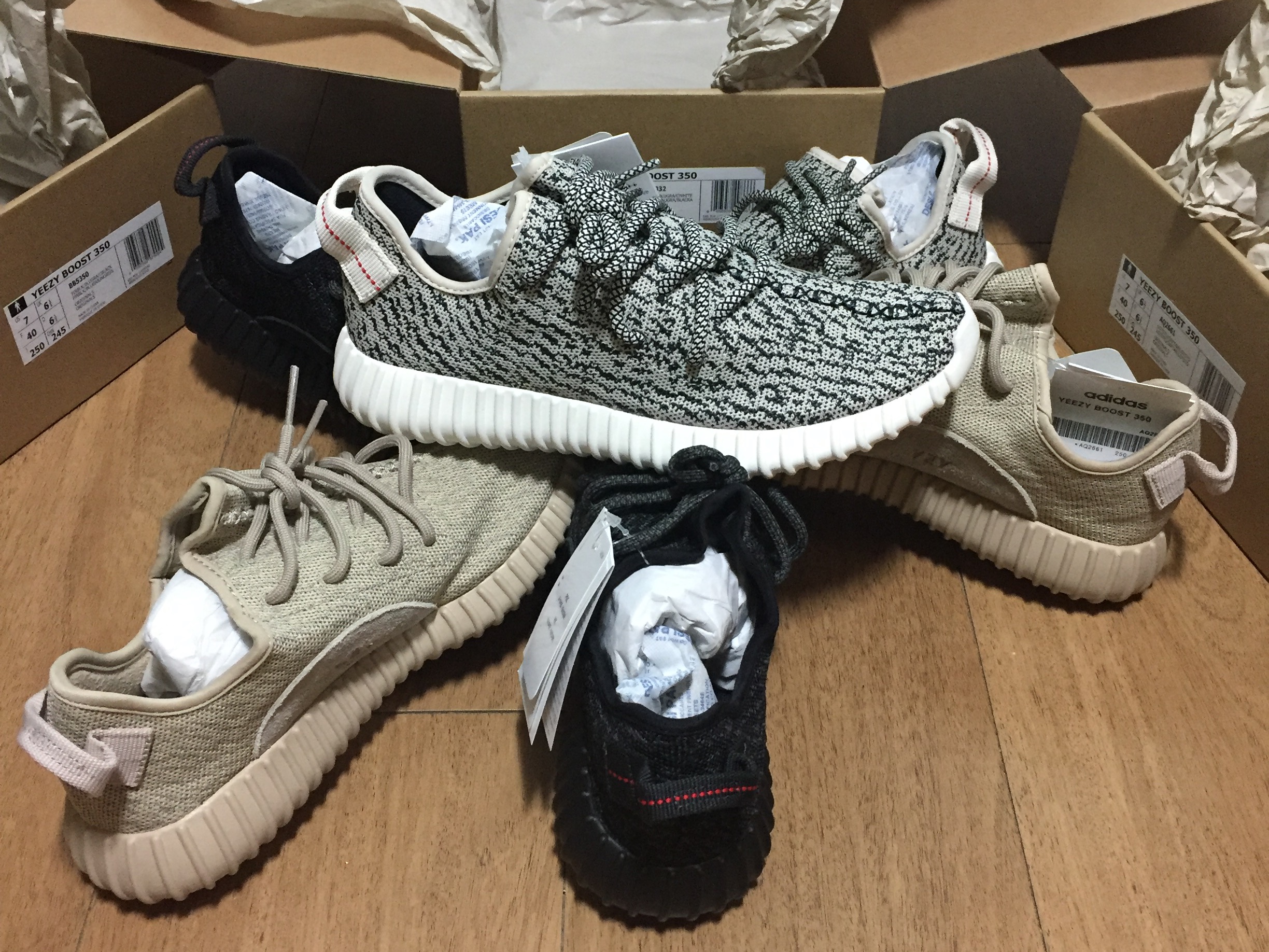 Adidas Yeezy Boost 350 Oxford Tan, Adidas Yeezy Boost 350 Turtledove 2015 착용 스타일