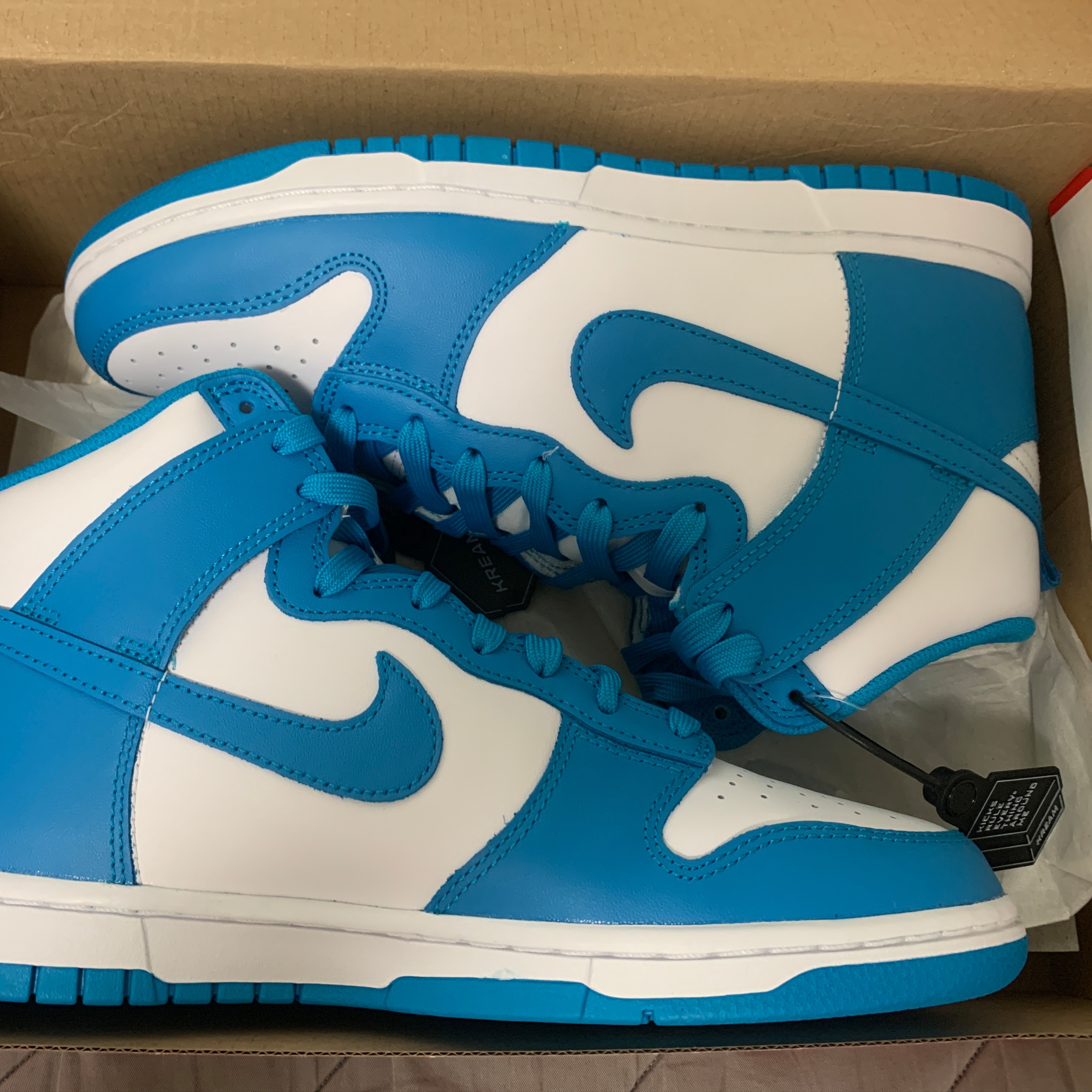 Nike Dunk High Retro Championship Blue 착용 스타일