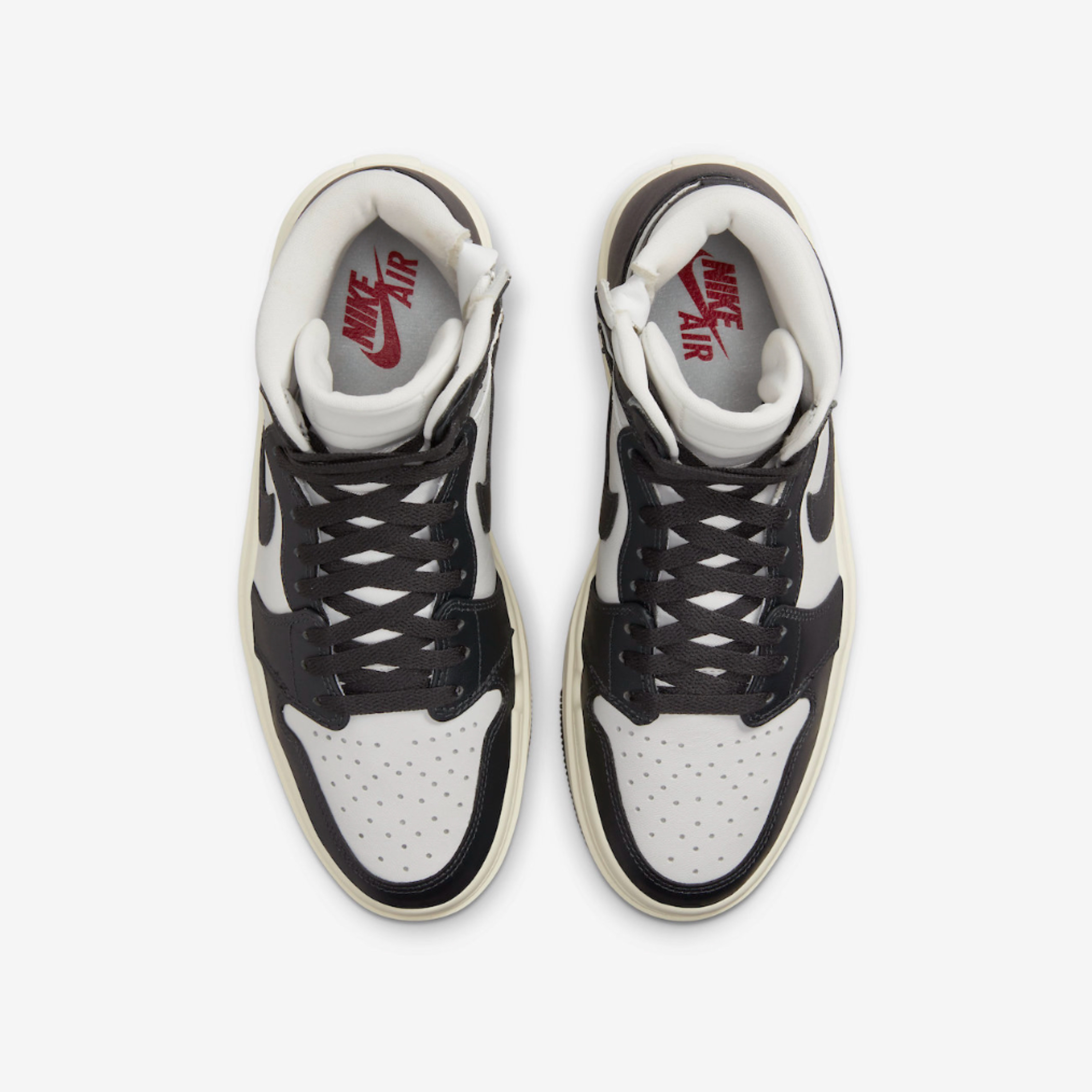 (W) Jordan 1 Elevate High Dark Ash 착용 스타일 - 4