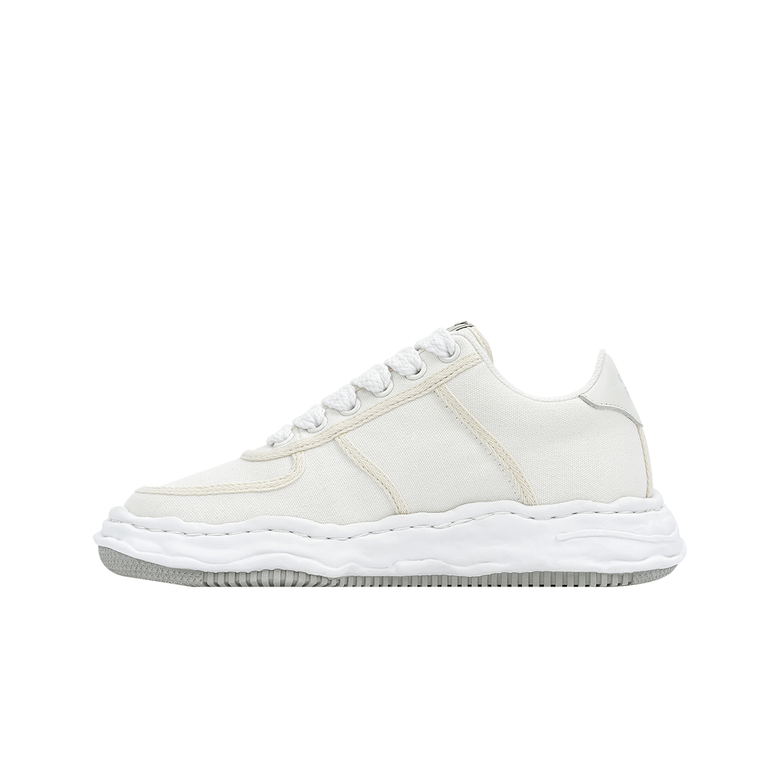 메종 미하라 야스히로 웨인 OG 솔 캔버스 로우탑 스니커즈 화이트(Maison Mihara Yasuhiro Wayne OG Sole Canvas Low-top Sneakers White) - 2