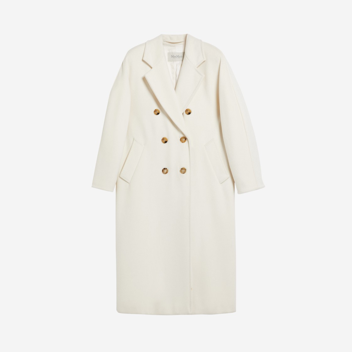 (W) Max Mara Madame 101801 Icon Coat White 상세 이미지 1