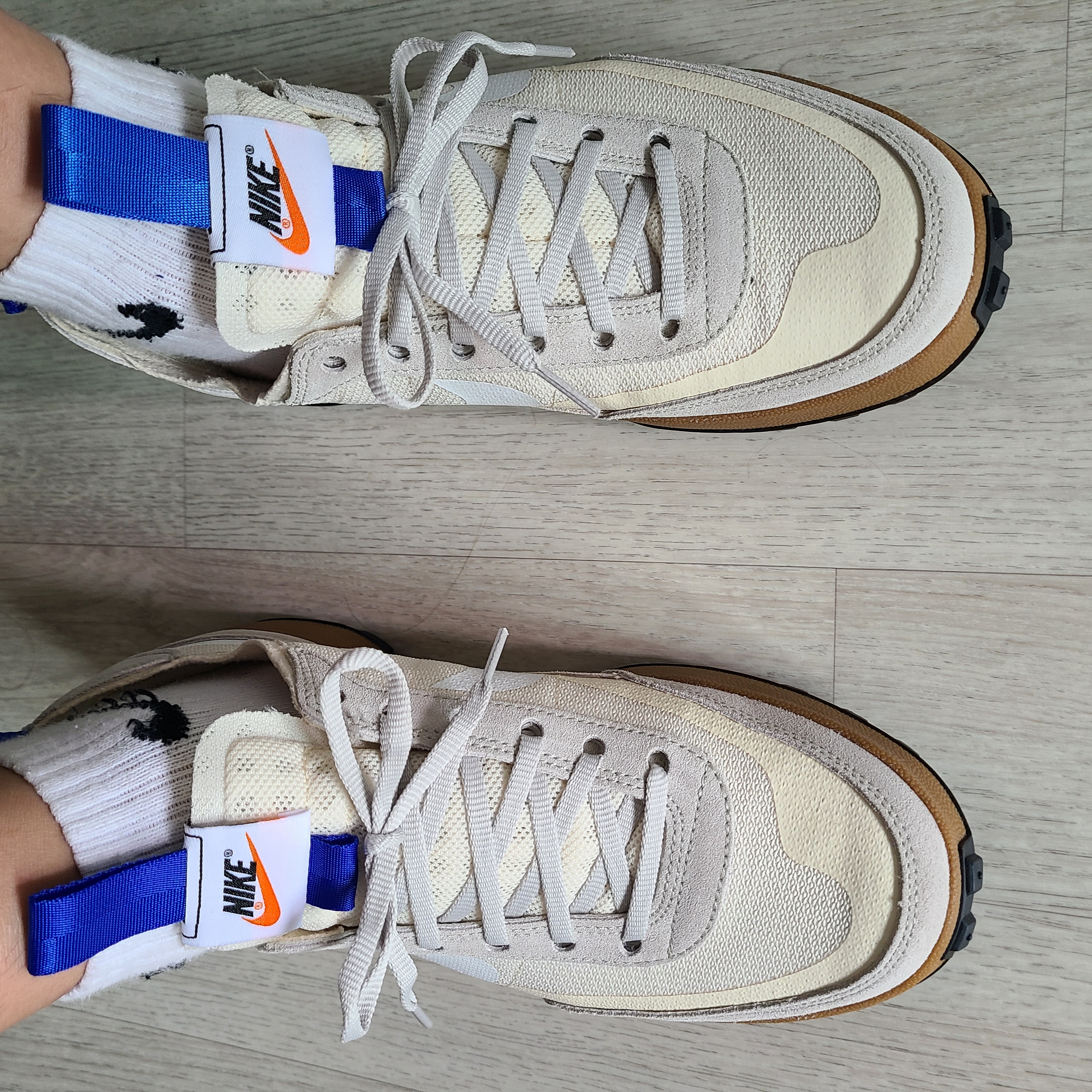 Nike x Tom Sachs General Purpose Shoe Light Cream 착용 스타일 - 1