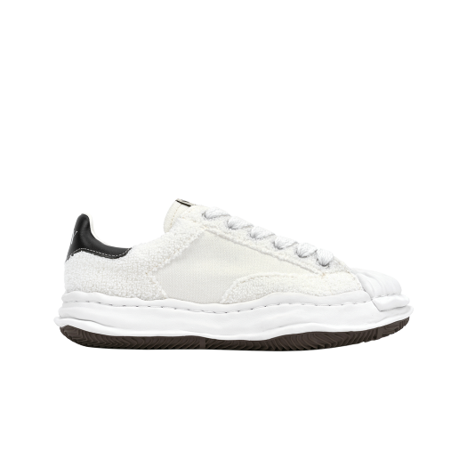 Maison Mihara Yasuhiro Blakey OG STC Sole Chenile Embroidery Low-top Sneakers White