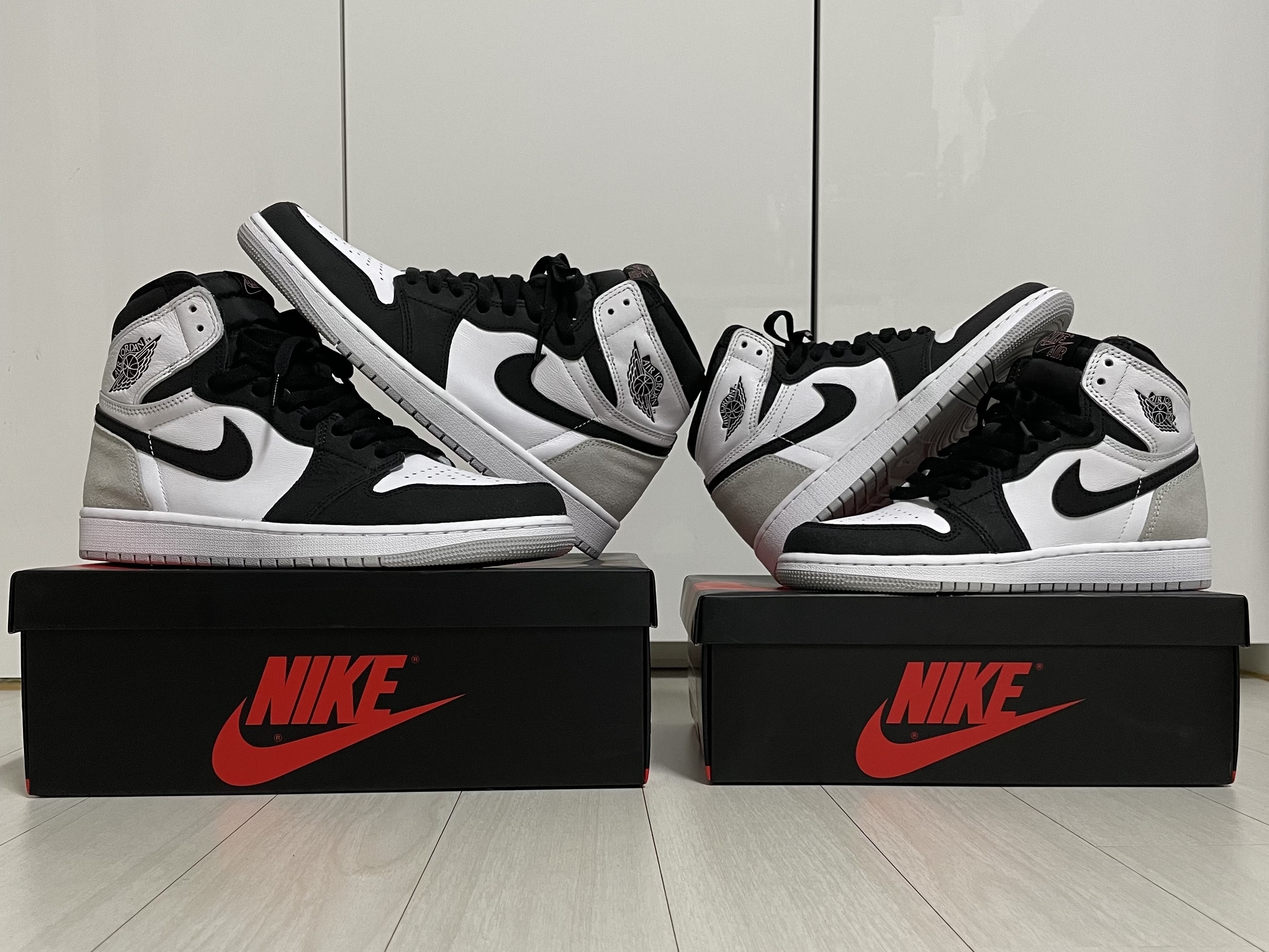 Jordan 1 Retro High OG Bleached Coral 착용 스타일 - 1