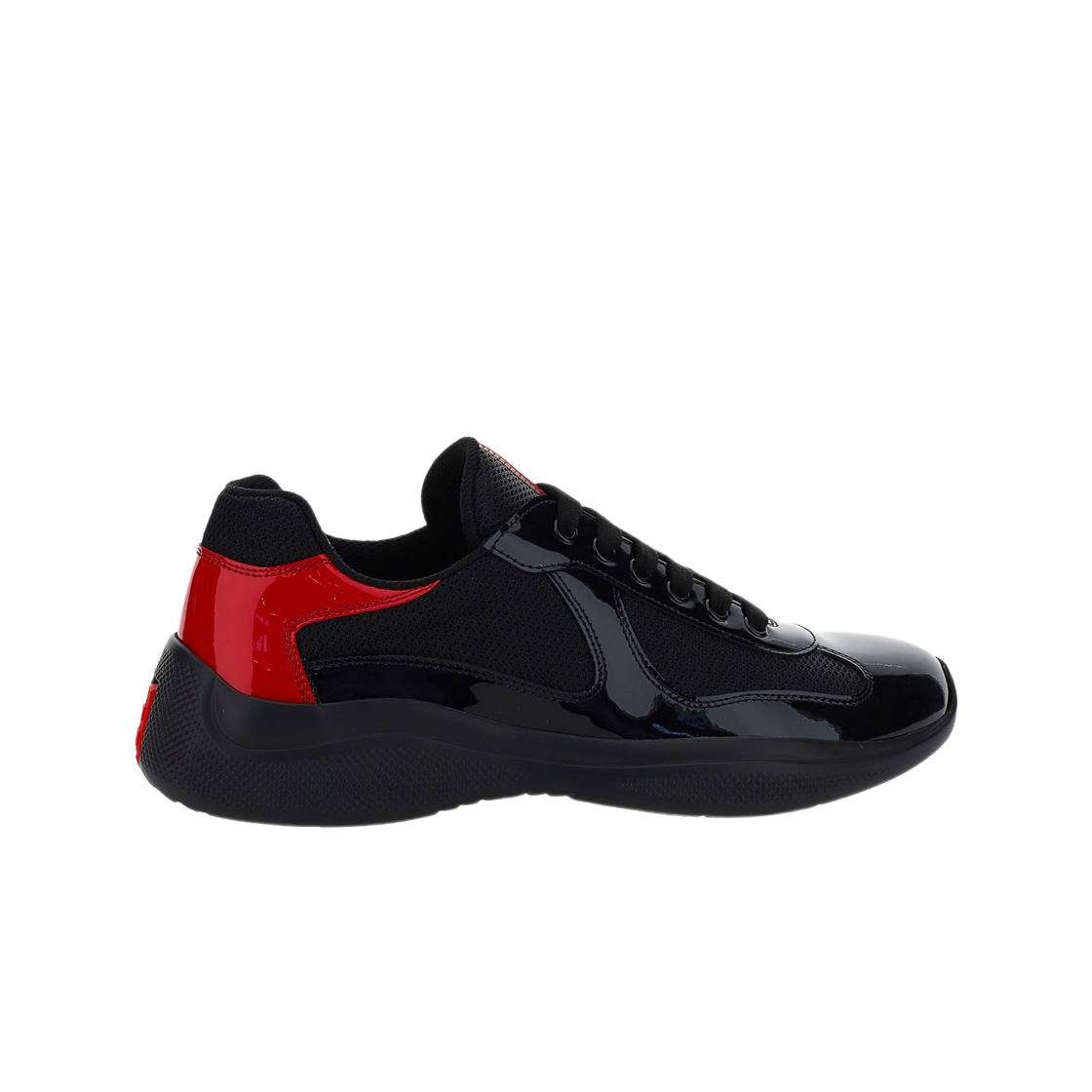 프라다 아메리카 컵 스니커즈 블랙 레드(Prada America's Cup Sneakers Black Red)