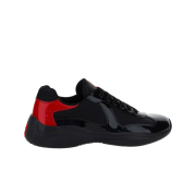 Prada America's Cup Sneakers Black Red