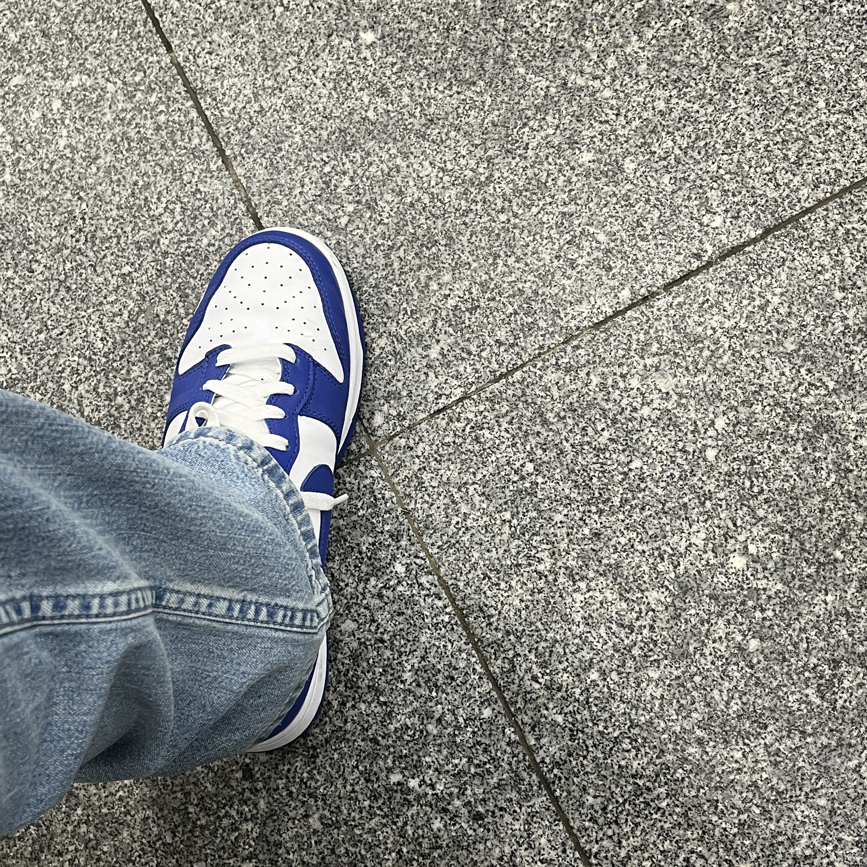 Nike Dunk High Retro Game Royal 착용 스타일