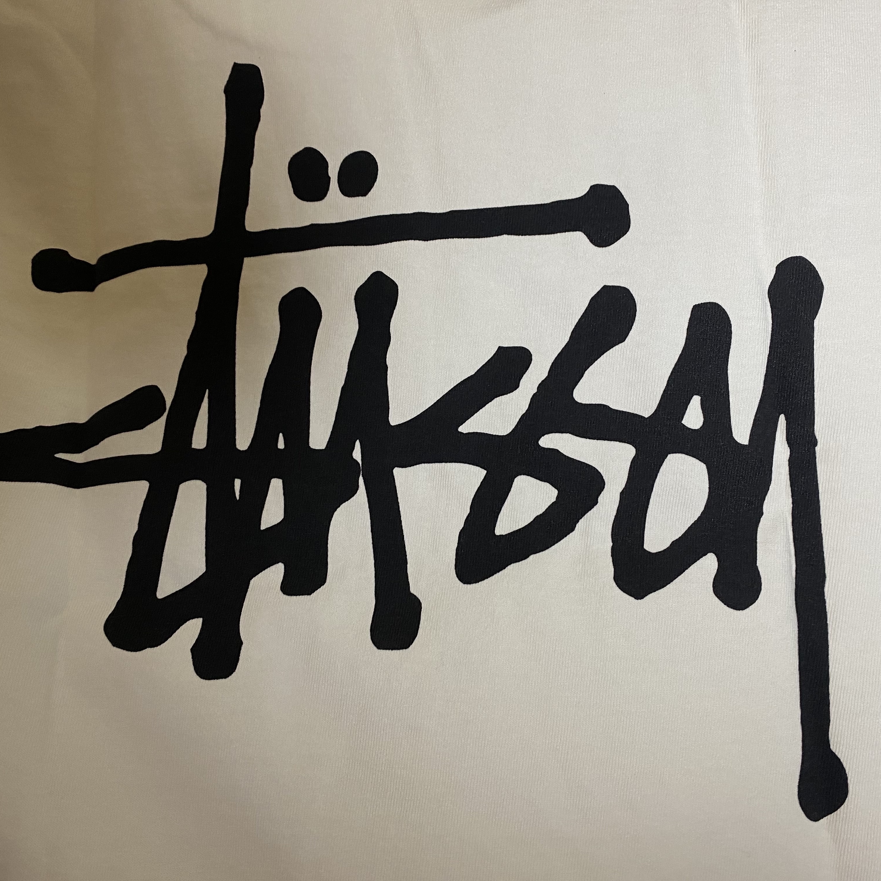 Stussy Basic Stussy Pigment Dyed T-Shirt Black 2022, Stussy Basic Stussy Pigment Dyed T-Shirt Natural 2022 착용 스타일 - 2