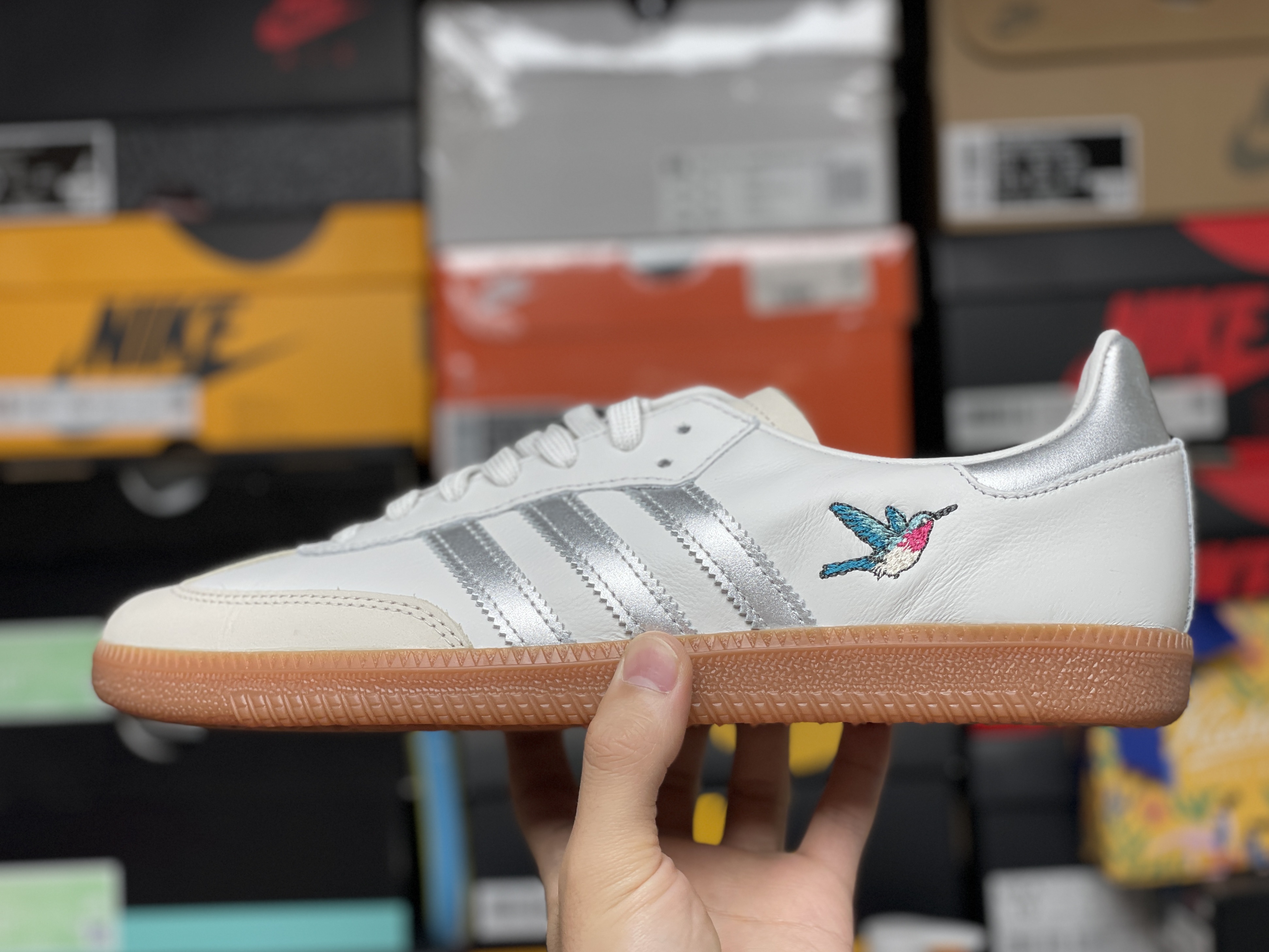 Adidas Samba OG Crystal White 착용 스타일