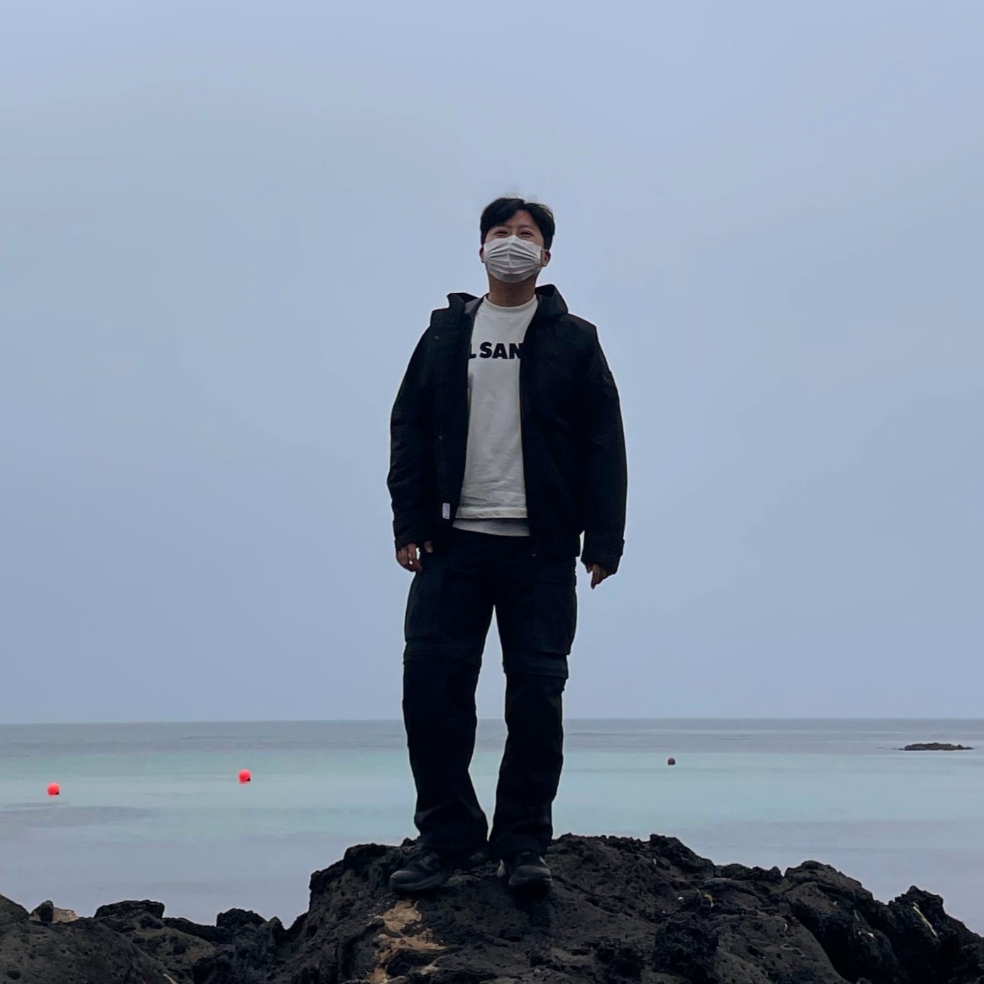 Jil Sander Logo T-Shirt Natural - 22FW, Nike ACG Smith Summit Cargo Pants Black Summit White - Asia 착용 스타일