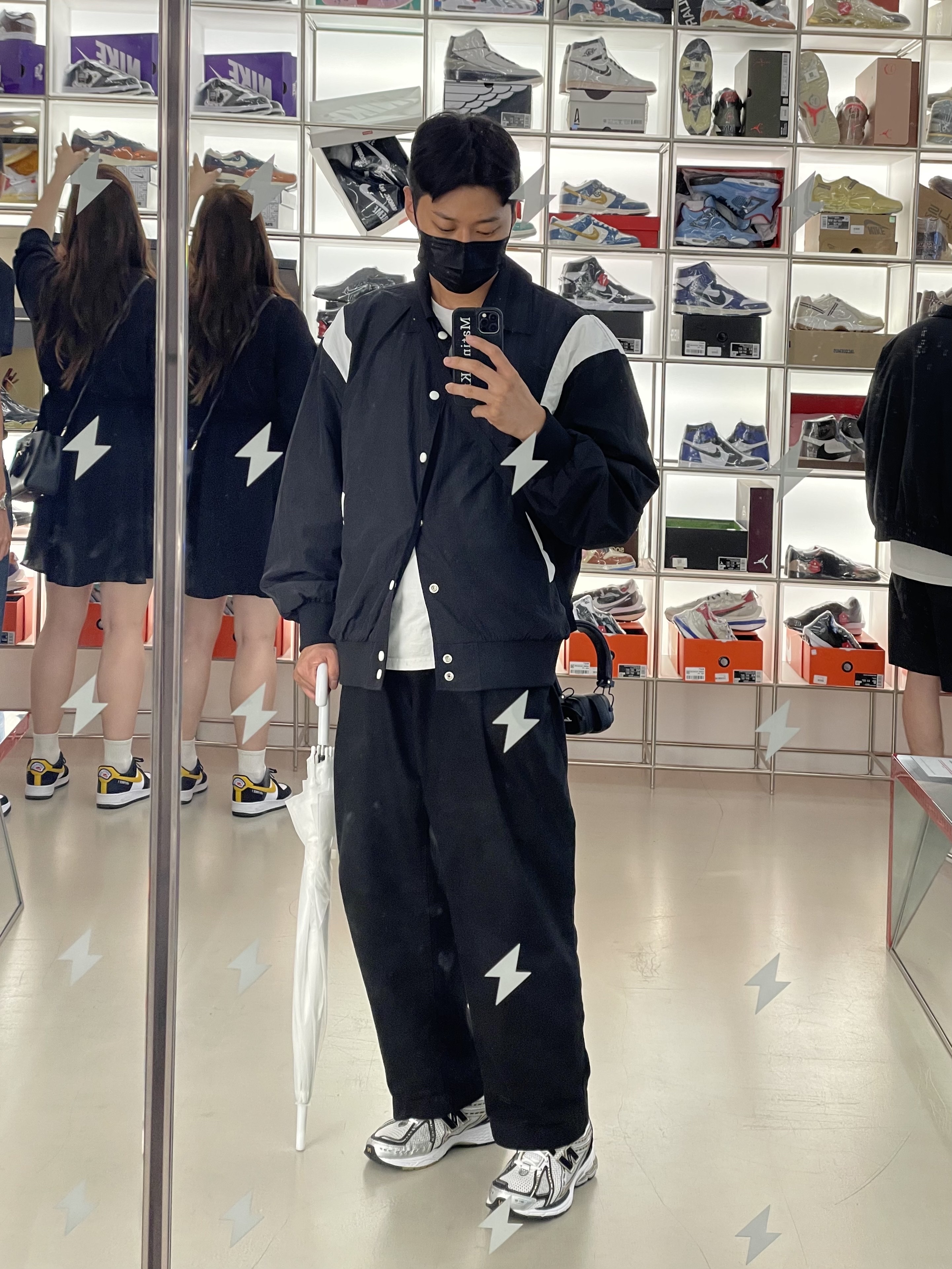 New Balance 1906R White Gold 착용 스타일