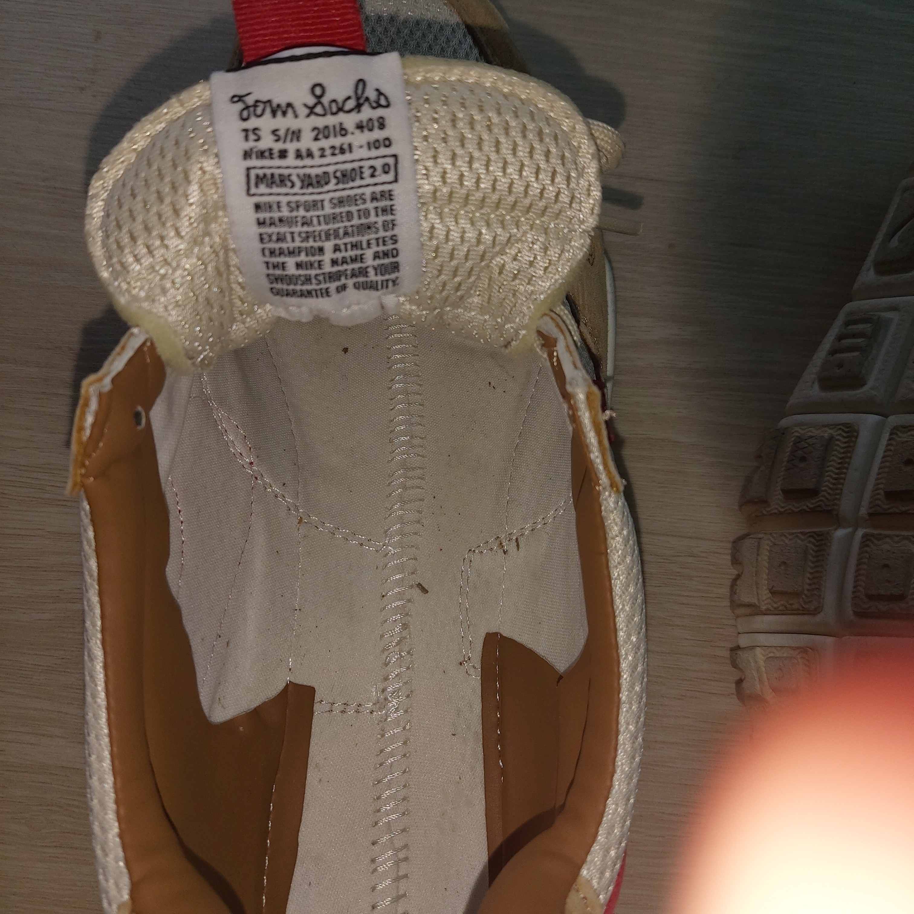 Nike x Tom Sachs Mars Yard Shoe 2.0 Space Camp 착용 스타일 - 4