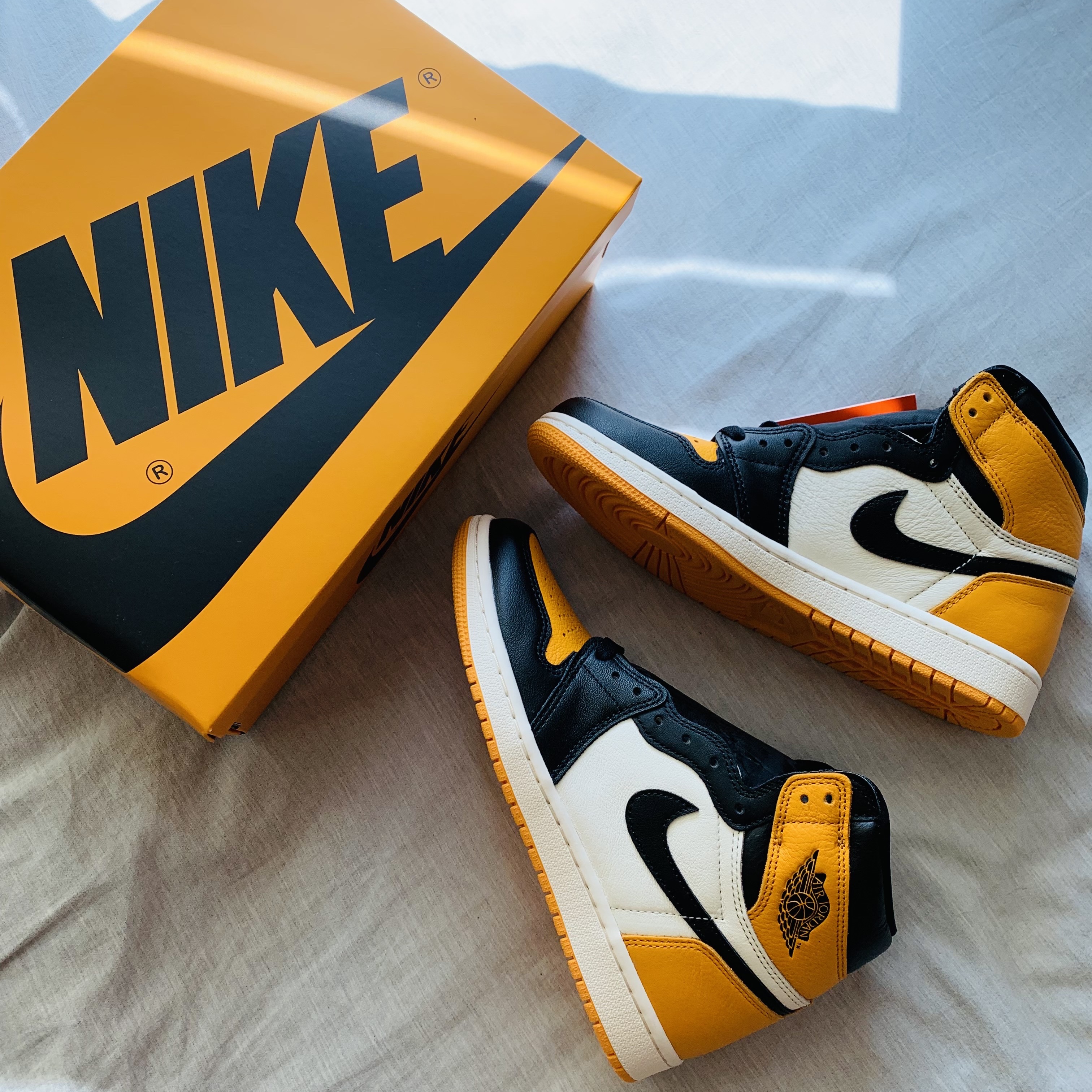 Jordan 1 Retro High OG Taxi 착용 스타일
