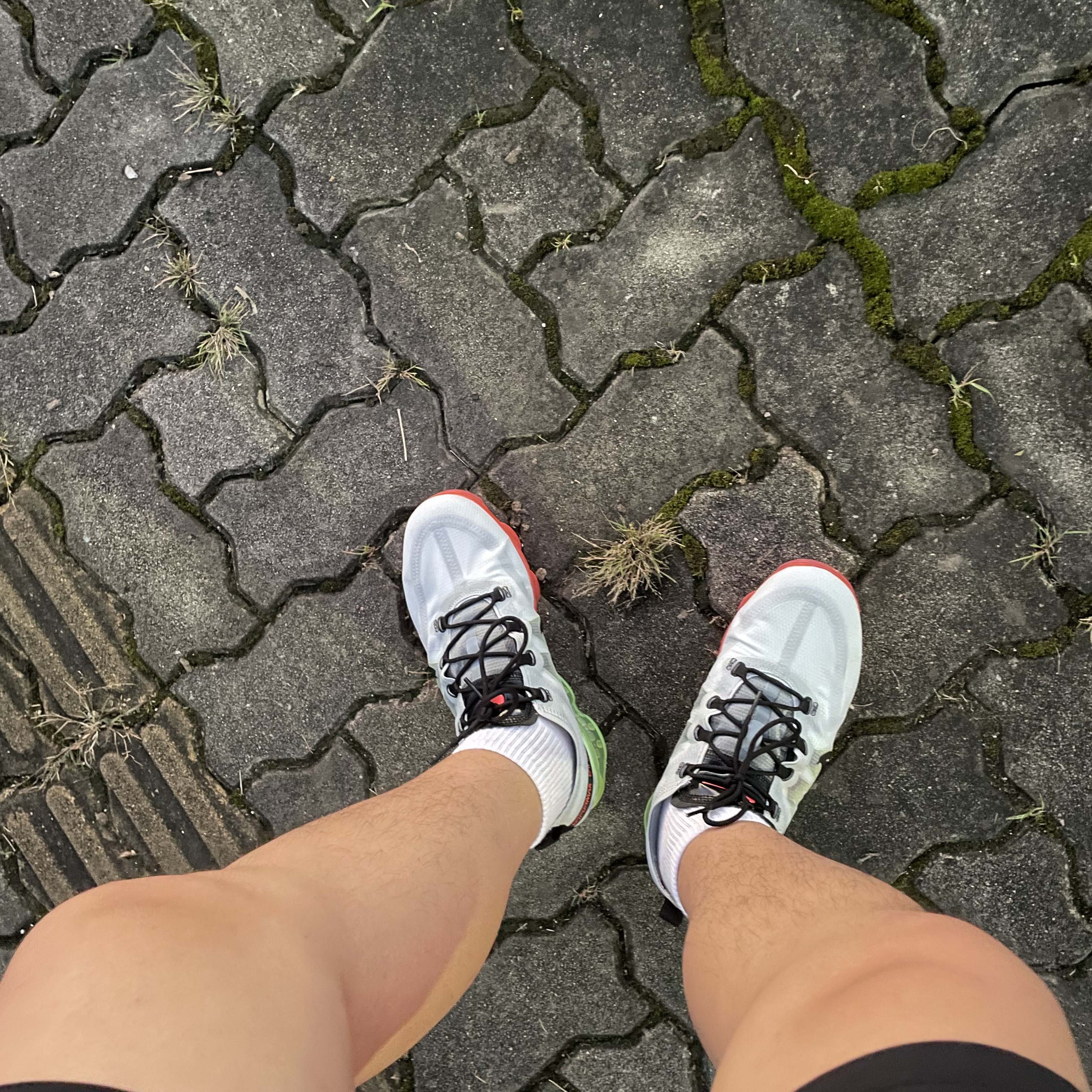 Nike Air VaporMax 2019 Pure Platinum Black 착용 스타일