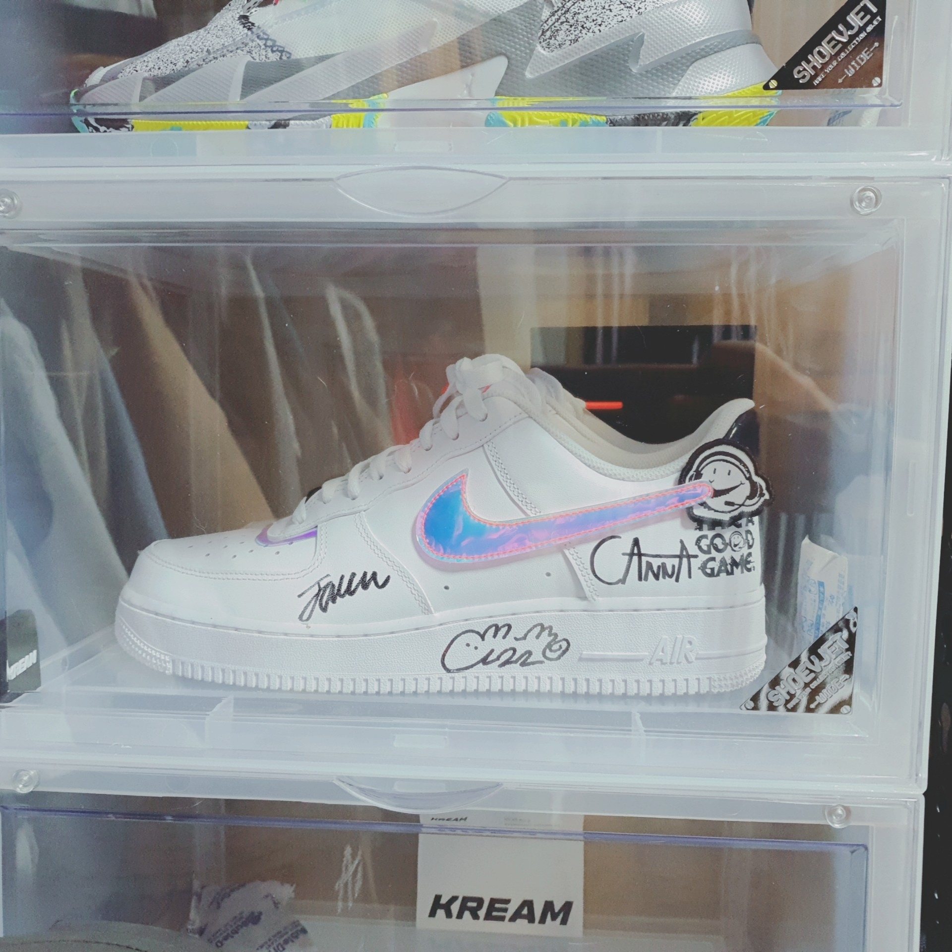 Nike Air Force 1 '07 LV8 Have a Good Game 착용 스타일 - 3