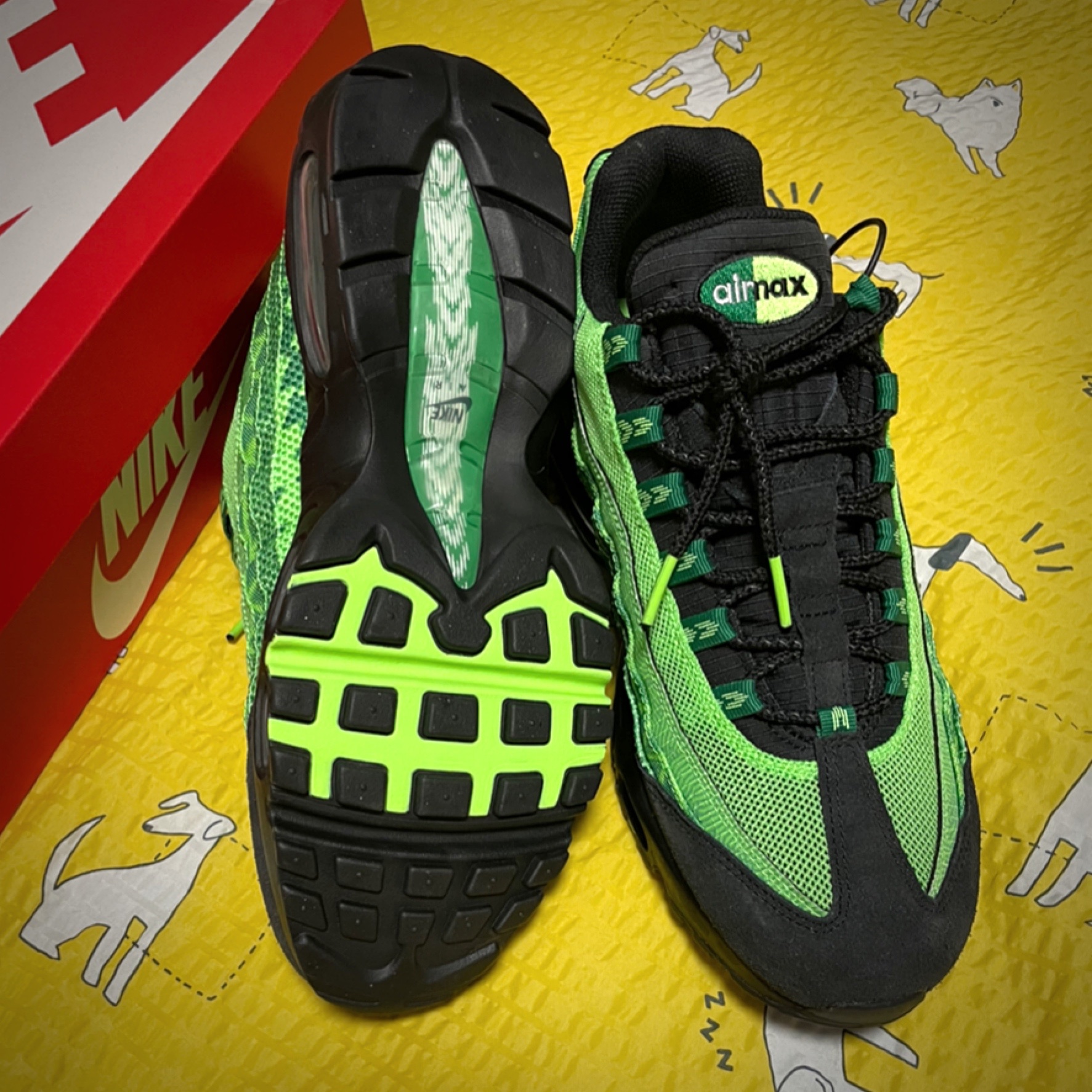 Nike Air Max 95 Nigeria 착용 스타일 - 3