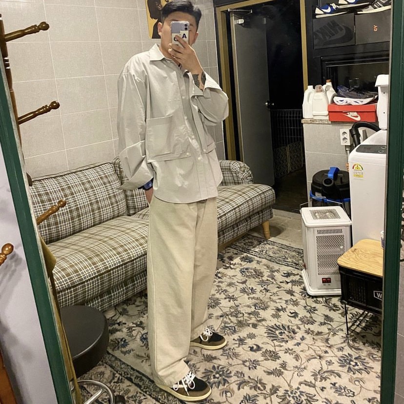 Jordan 1 x Travis Scott Retro Low OG SP Mocha 착용 스타일