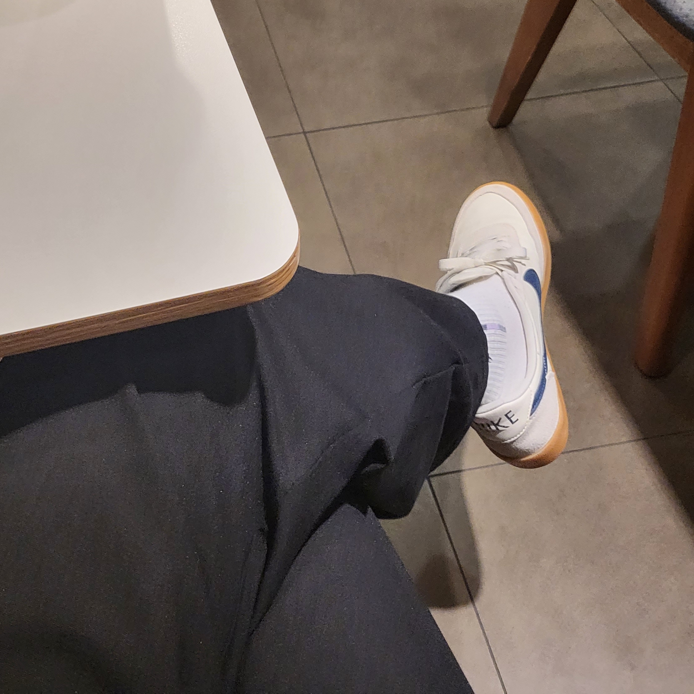 Nike x J.Crew Killshot 2 Sail Midnight Navy 착용 스타일