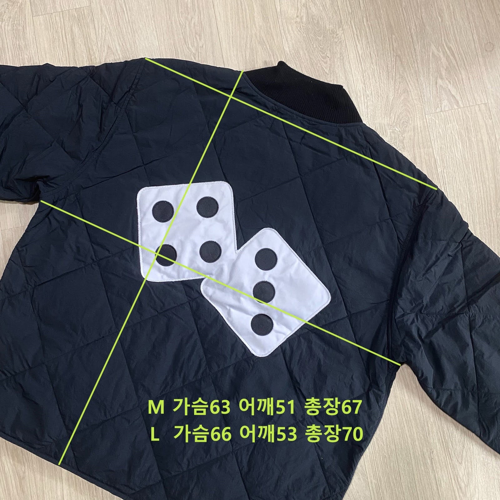 Stussy Dice Quilted Liner Jacket Black, IAB Studio Zip-Up Hoodie Gray - 22FW 착용 스타일 - 2
