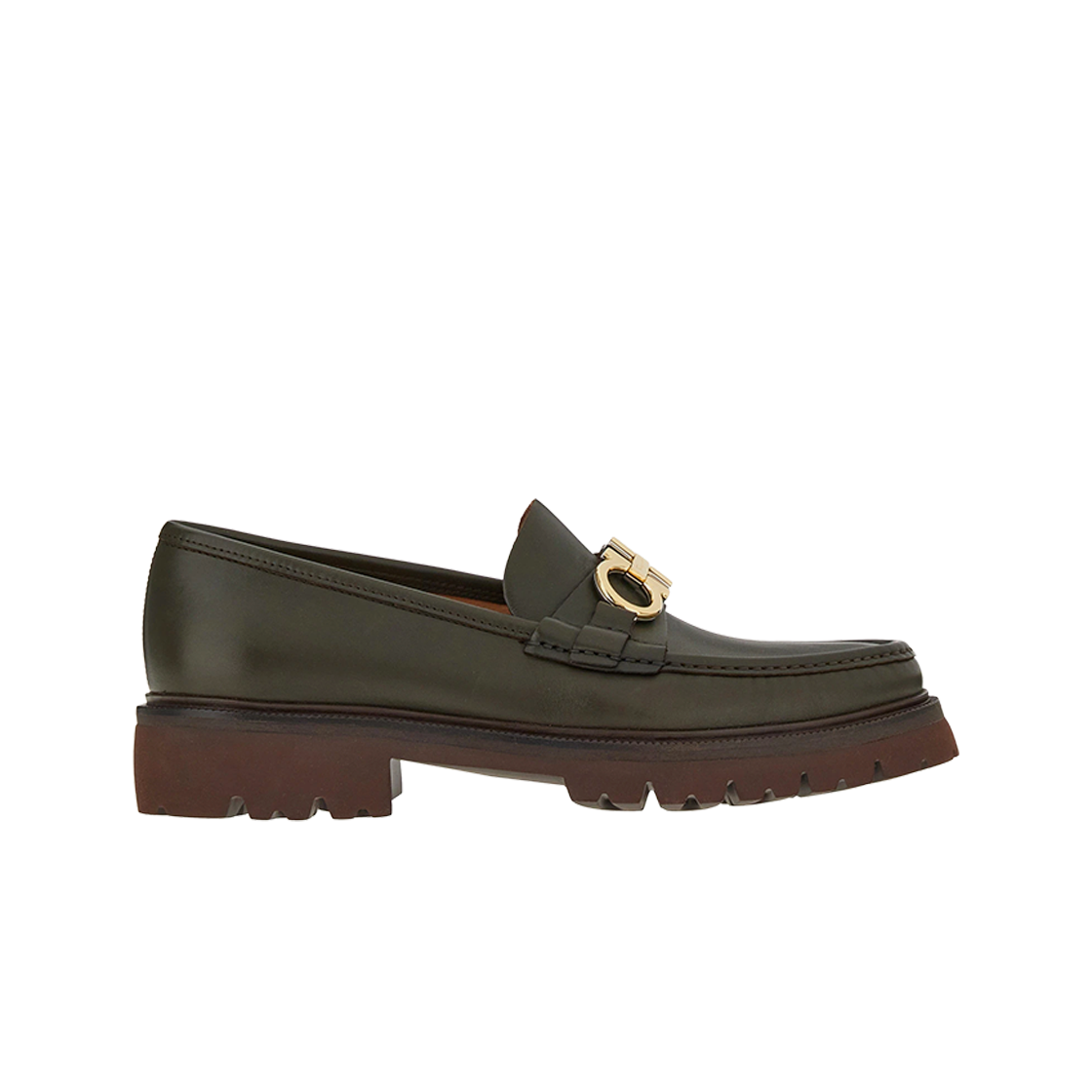 페라가모 간치니 로퍼 모스 - D(Ferragamo Gancini Loafer Moss - D) - 1