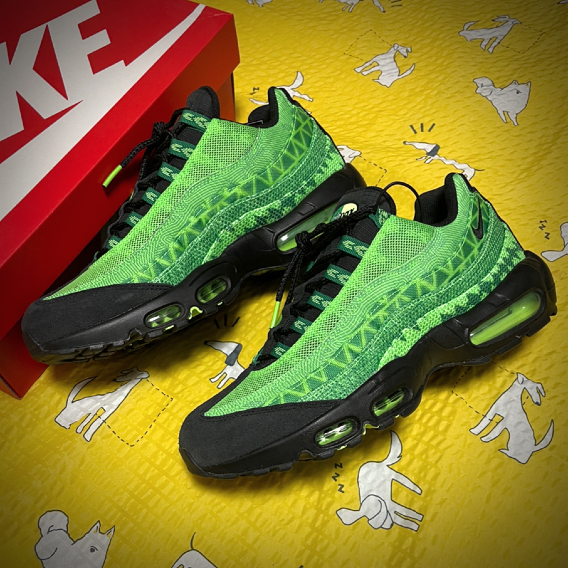Nike Air Max 95 Nigeria 착용 스타일 - 1