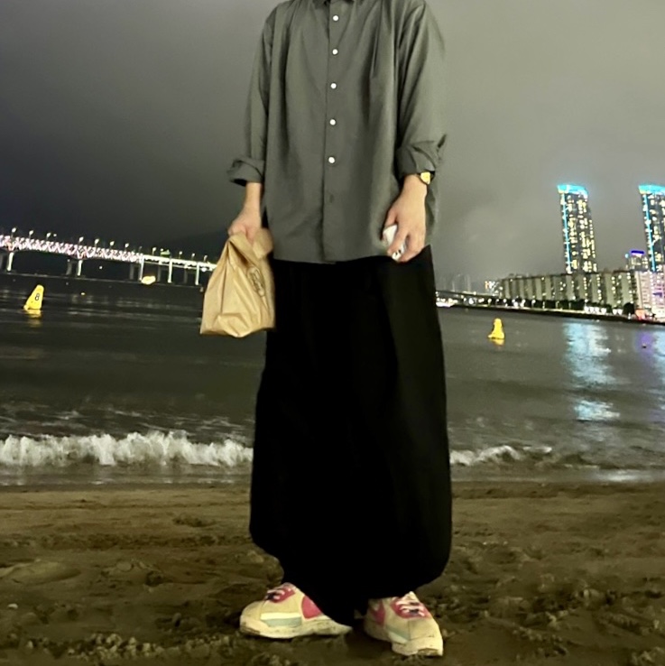 Nike x Union Cortez SP Sesame 착용 스타일