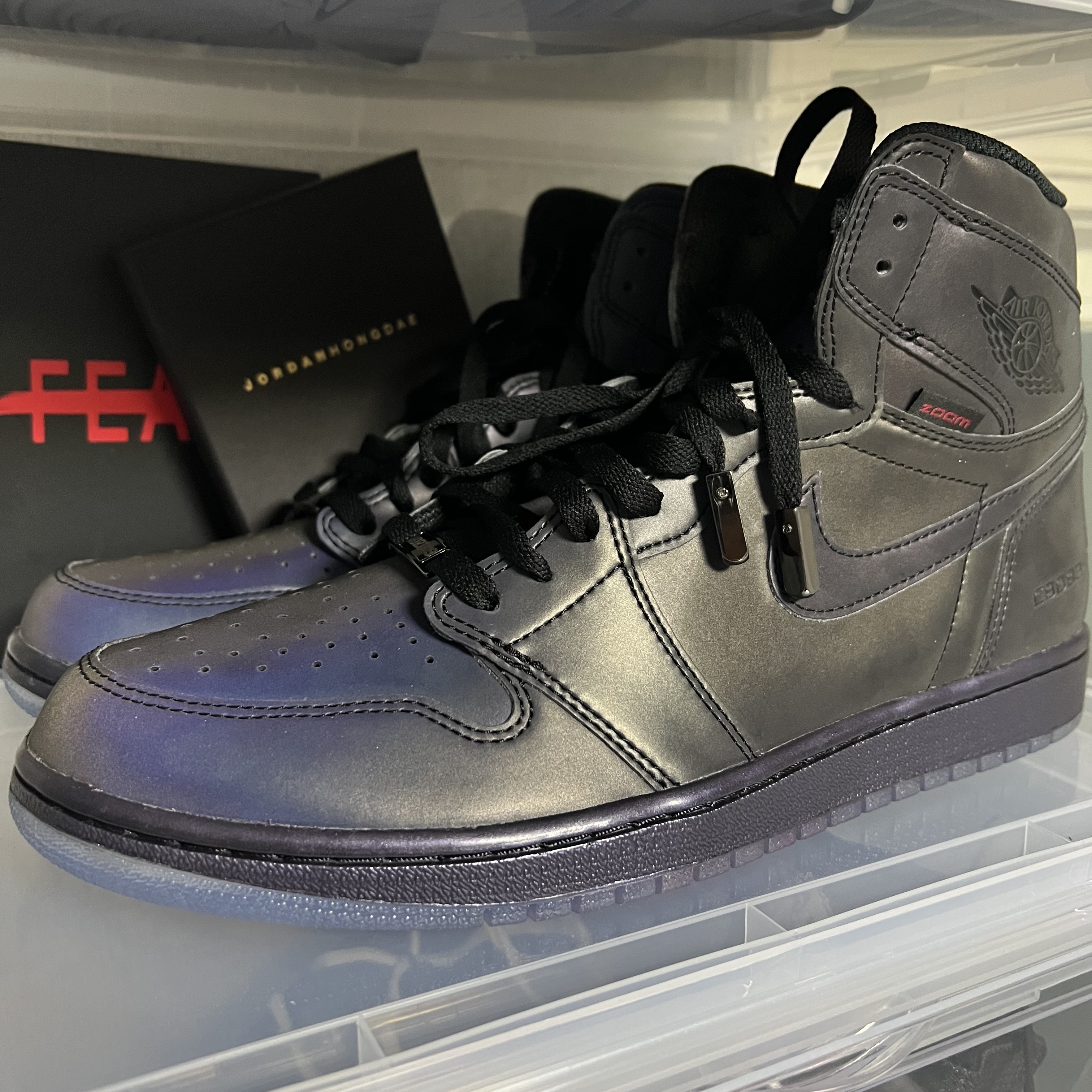 Jordan 1 Retro High Fearless Zoom 착용 스타일 - 2