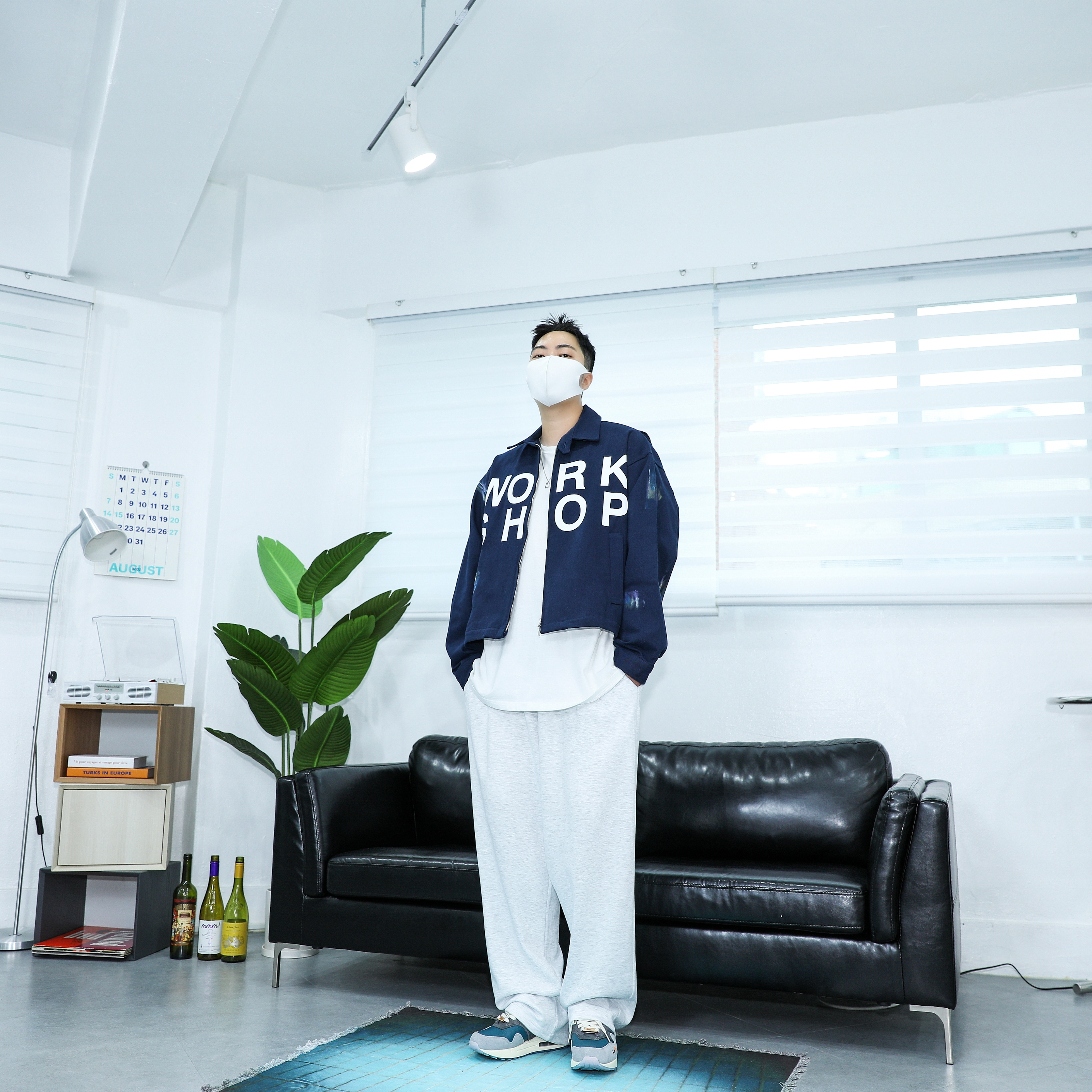 Nike x Kasina Air Max 1 SP Won-Ang Particle Grey 착용 스타일 - 5