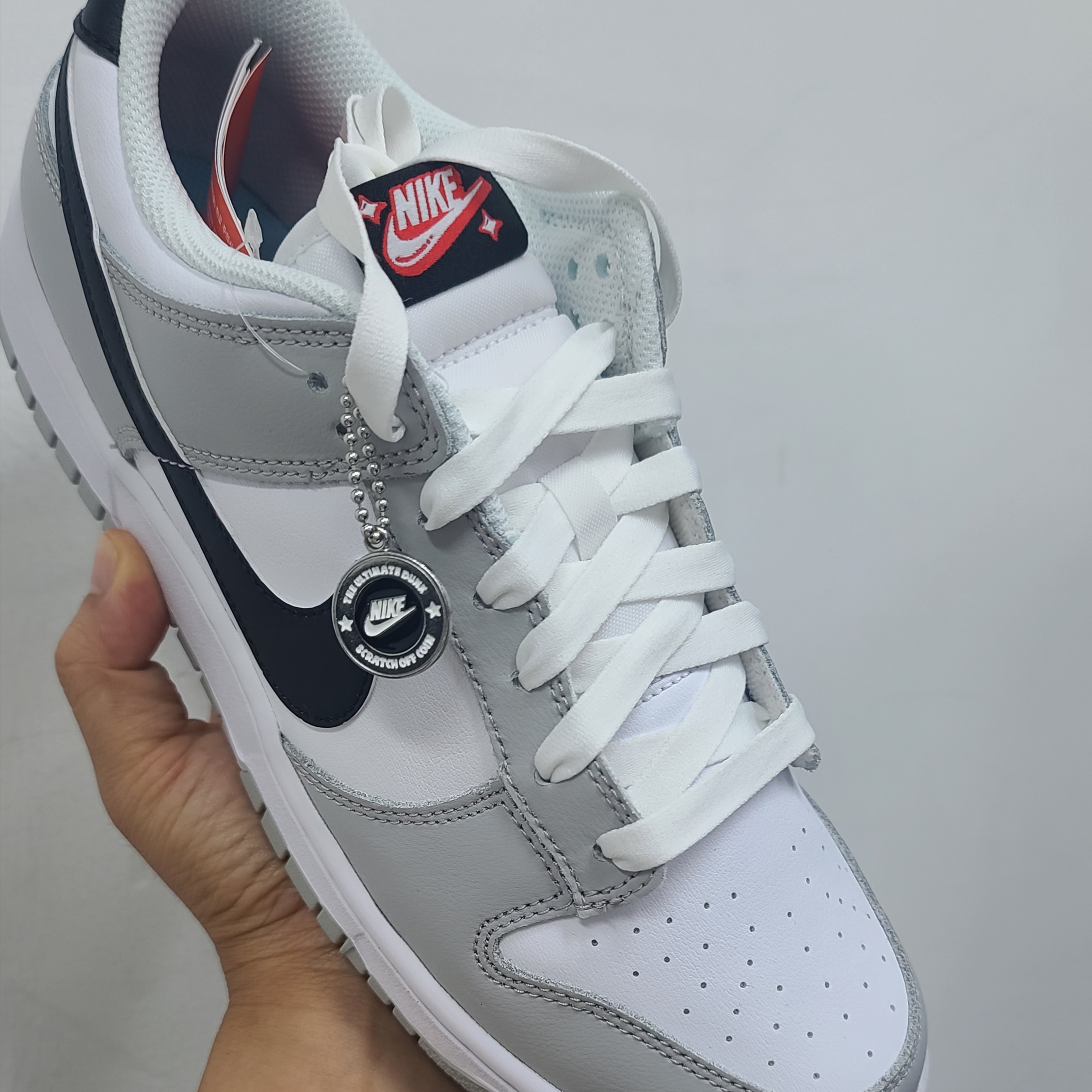 Nike Dunk Low Retro SE Jackpot Grey Fog 착용 스타일