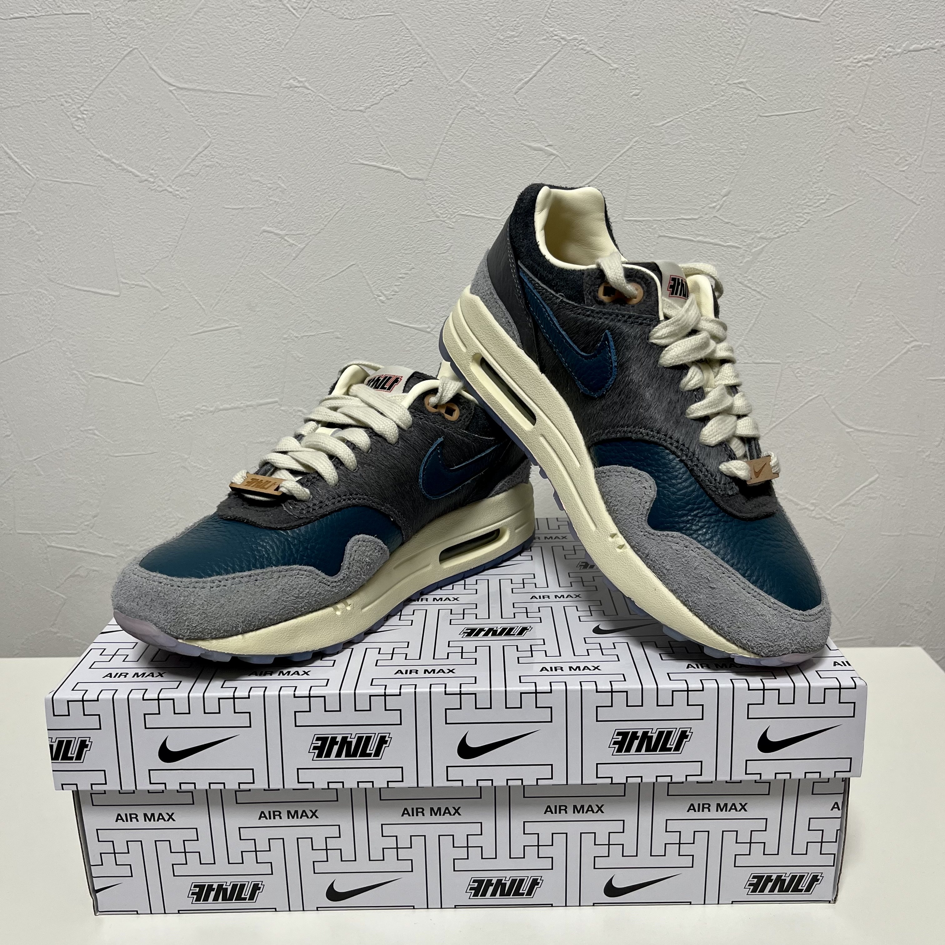 Nike x Kasina Air Max 1 SP Won-Ang Particle Grey 착용 스타일