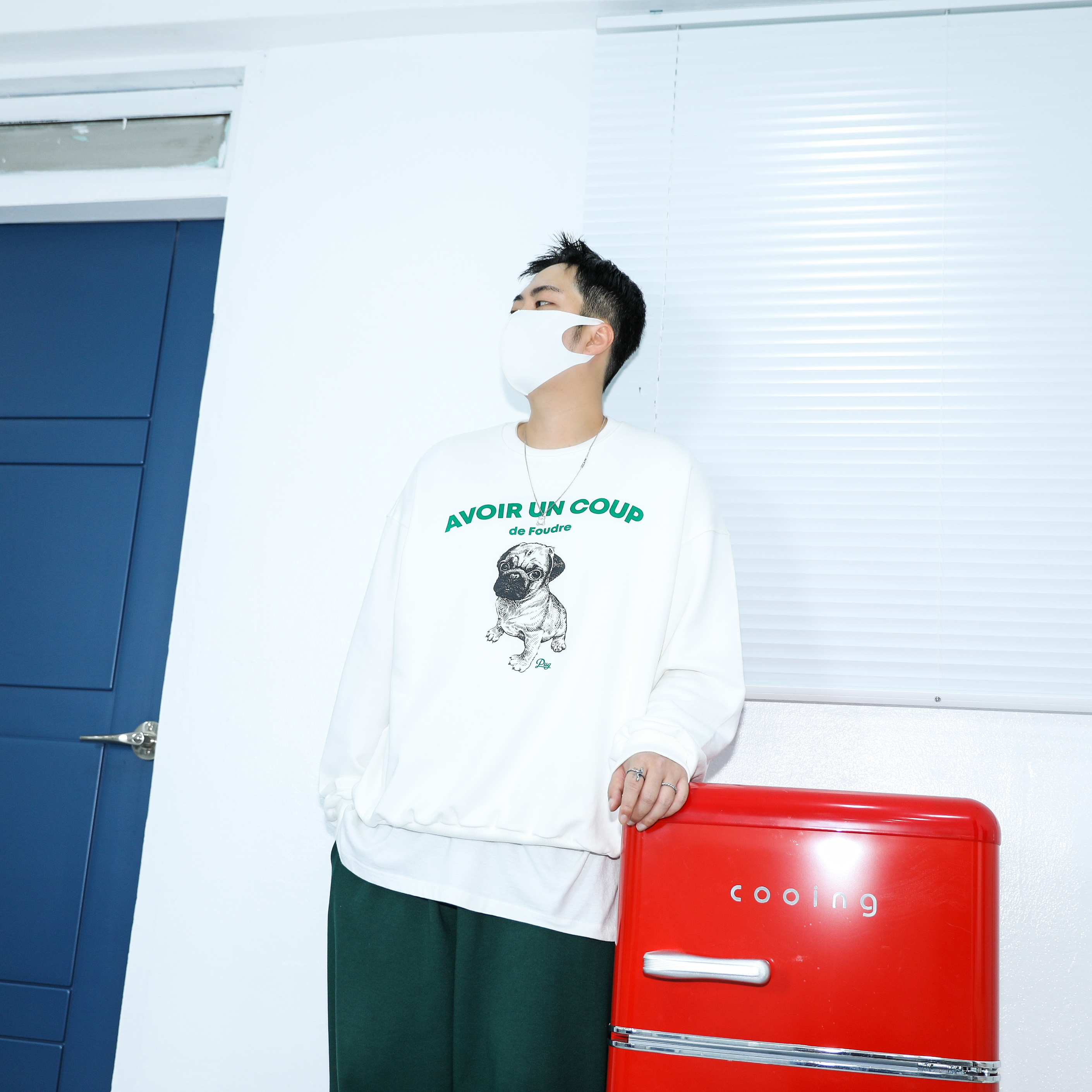 Adidas x BAPE Superstar 80s Green Camo 착용 스타일 - 5