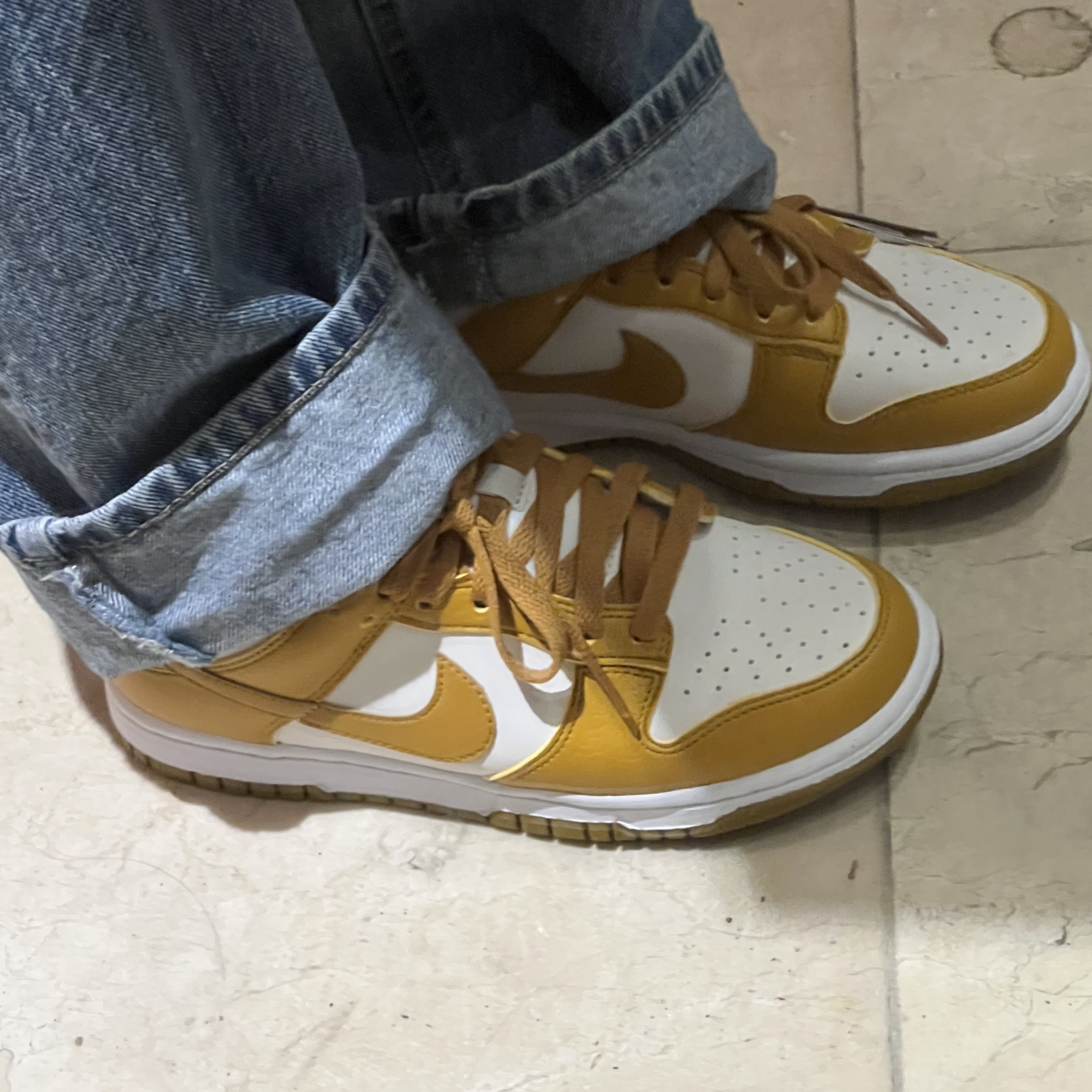 (W) Nike Dunk Low Next Nature Phantom 착용 스타일