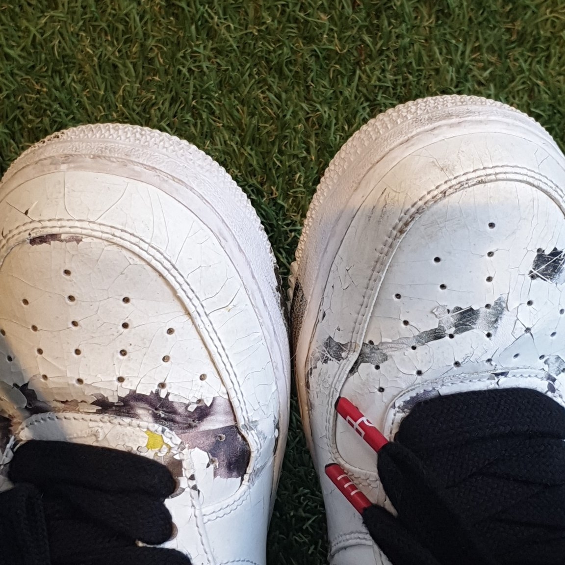 Nike x Peaceminusone Air Force 1 Low Para-Noise 2.0 착용 스타일 - 2