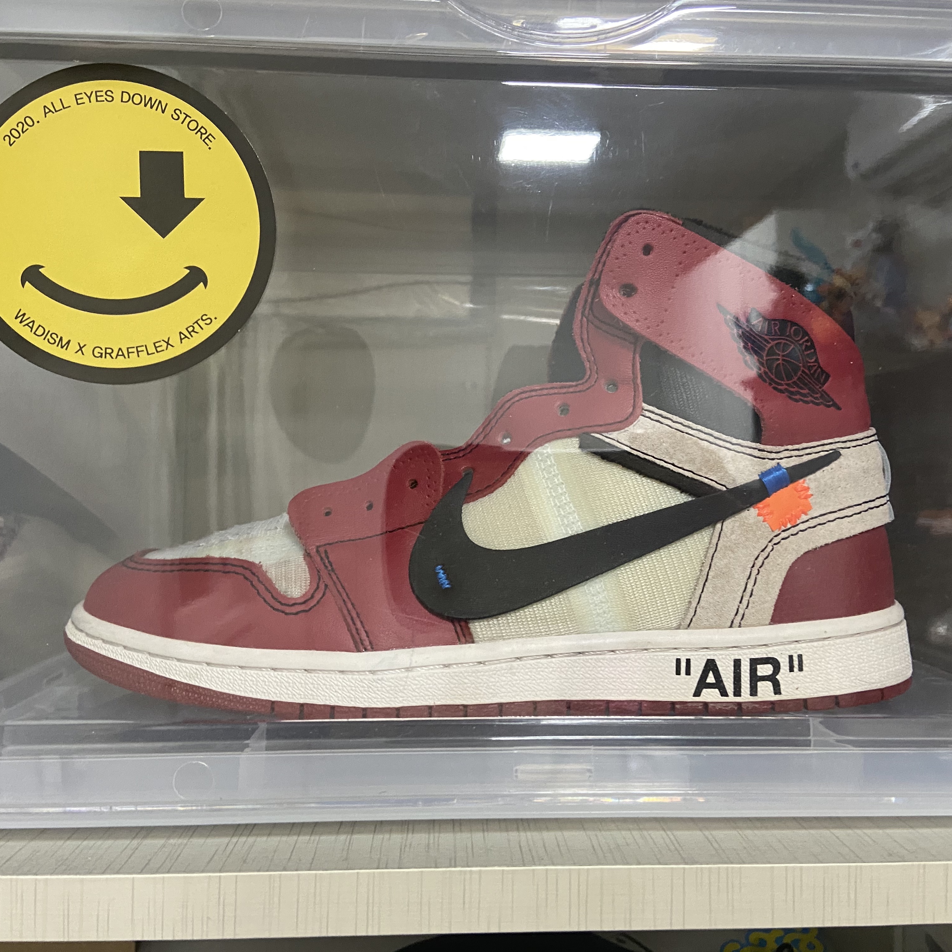 Jordan 1 x Off-White Retro High Chicago The Ten 착용 스타일 - 1