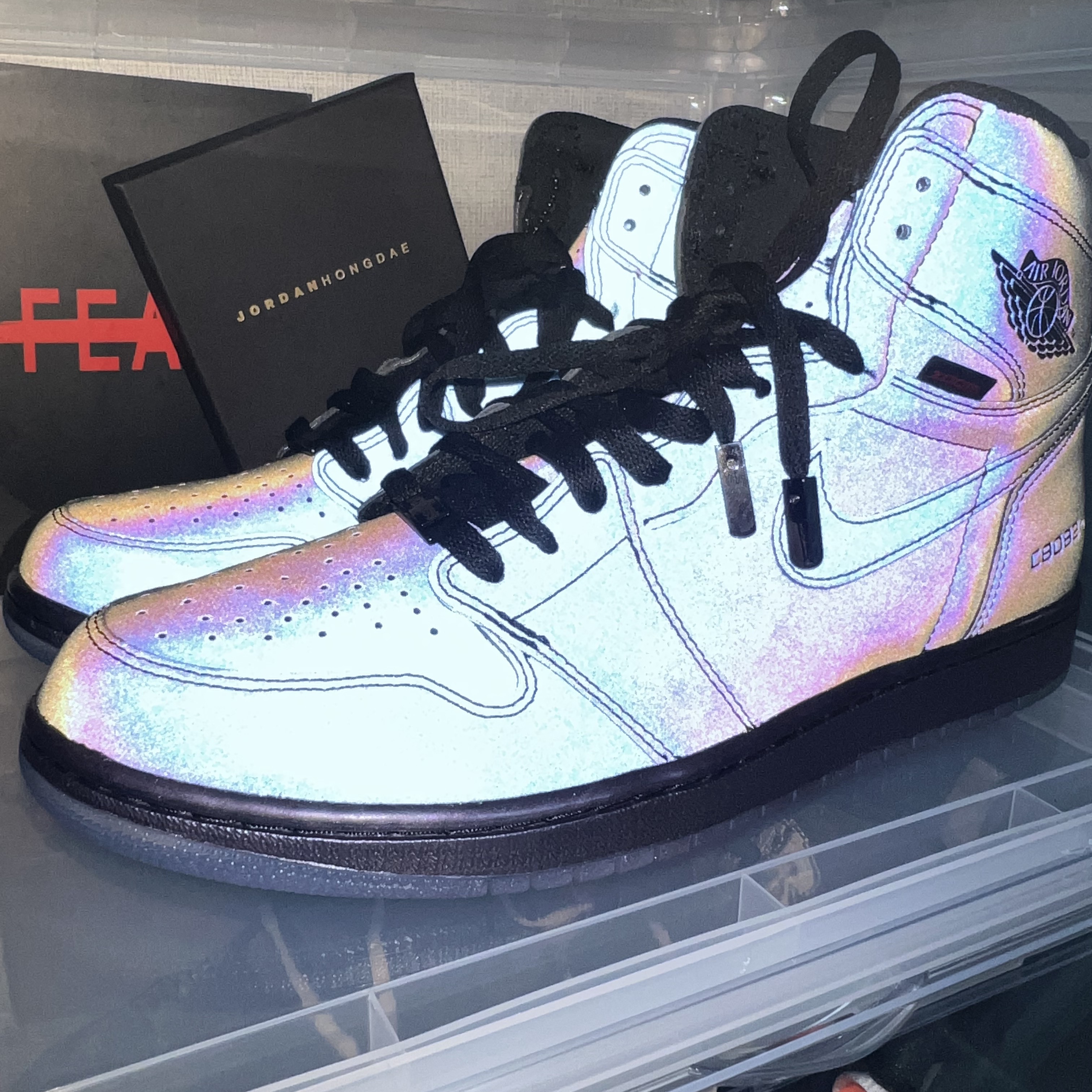 Jordan 1 Retro High Fearless Zoom 착용 스타일 - 3