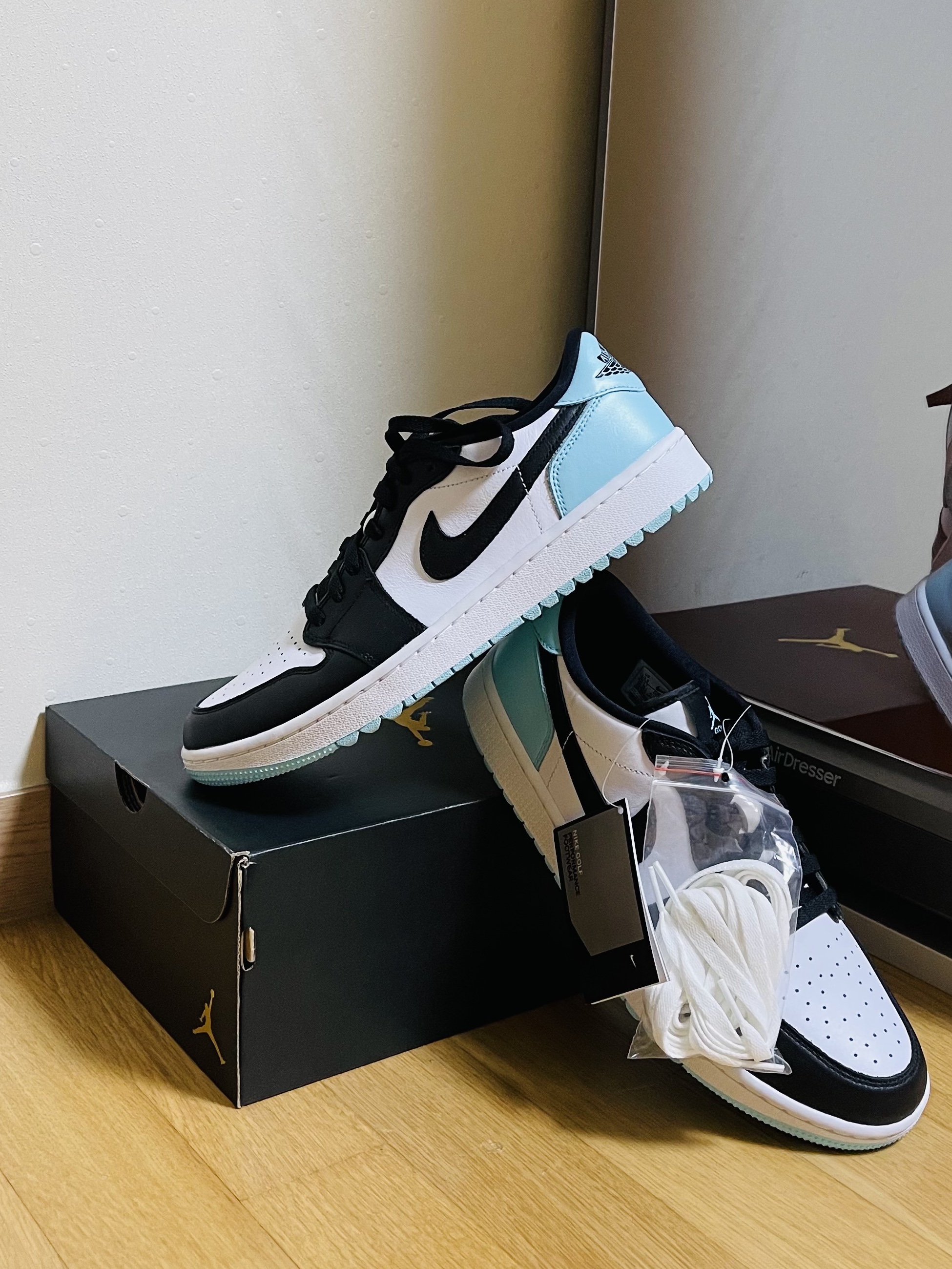 Jordan 1 Low Golf Copa, Jordan 1 Low Golf Triple White 착용 스타일