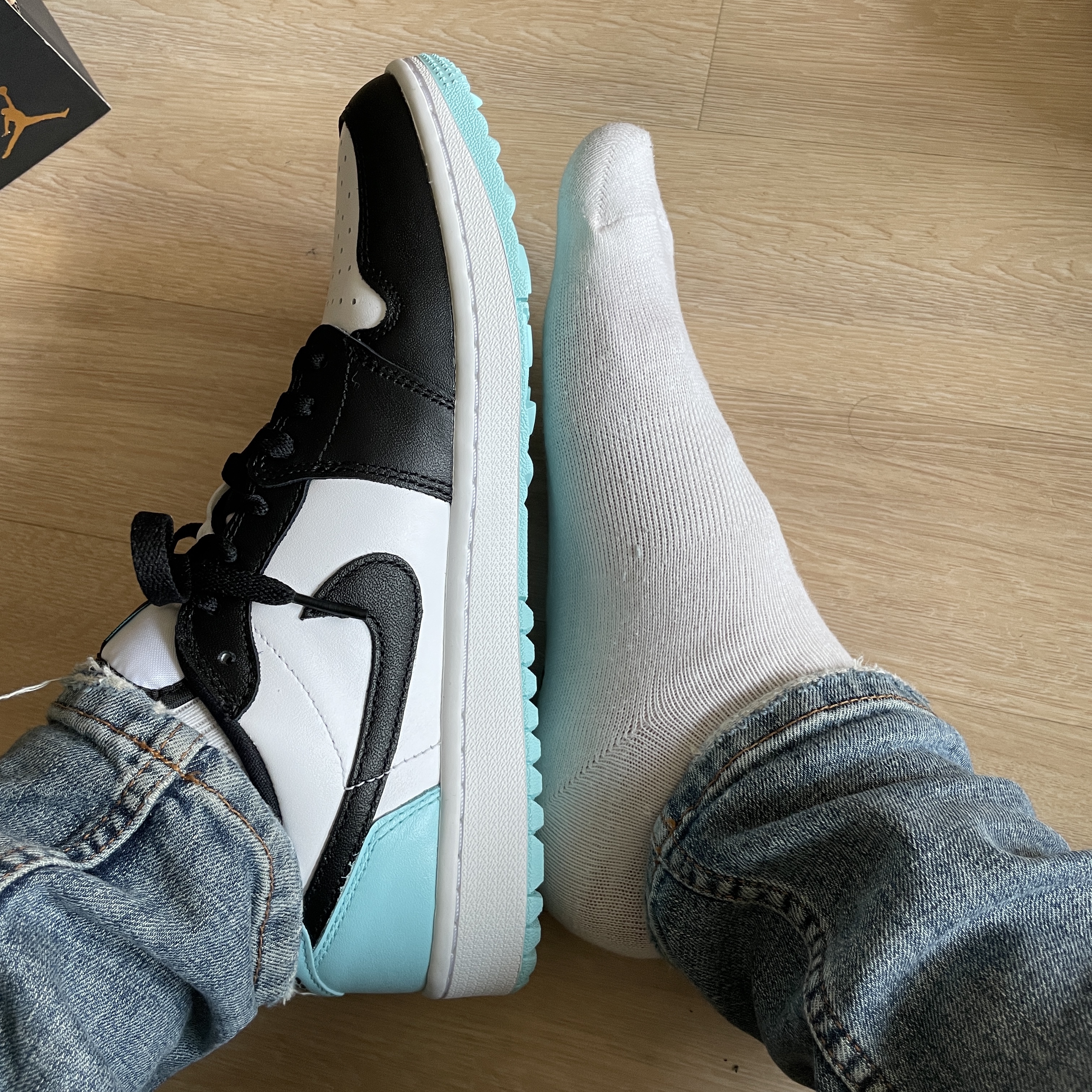 Jordan 1 Low Golf Copa 착용 스타일