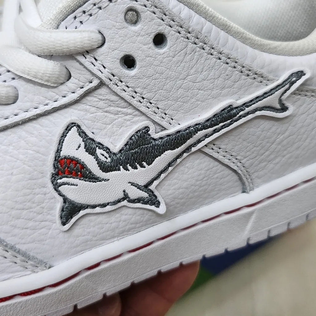 (PS) Nike x Oski SB Dunk Low Great White Shark 착용 스타일 - 3