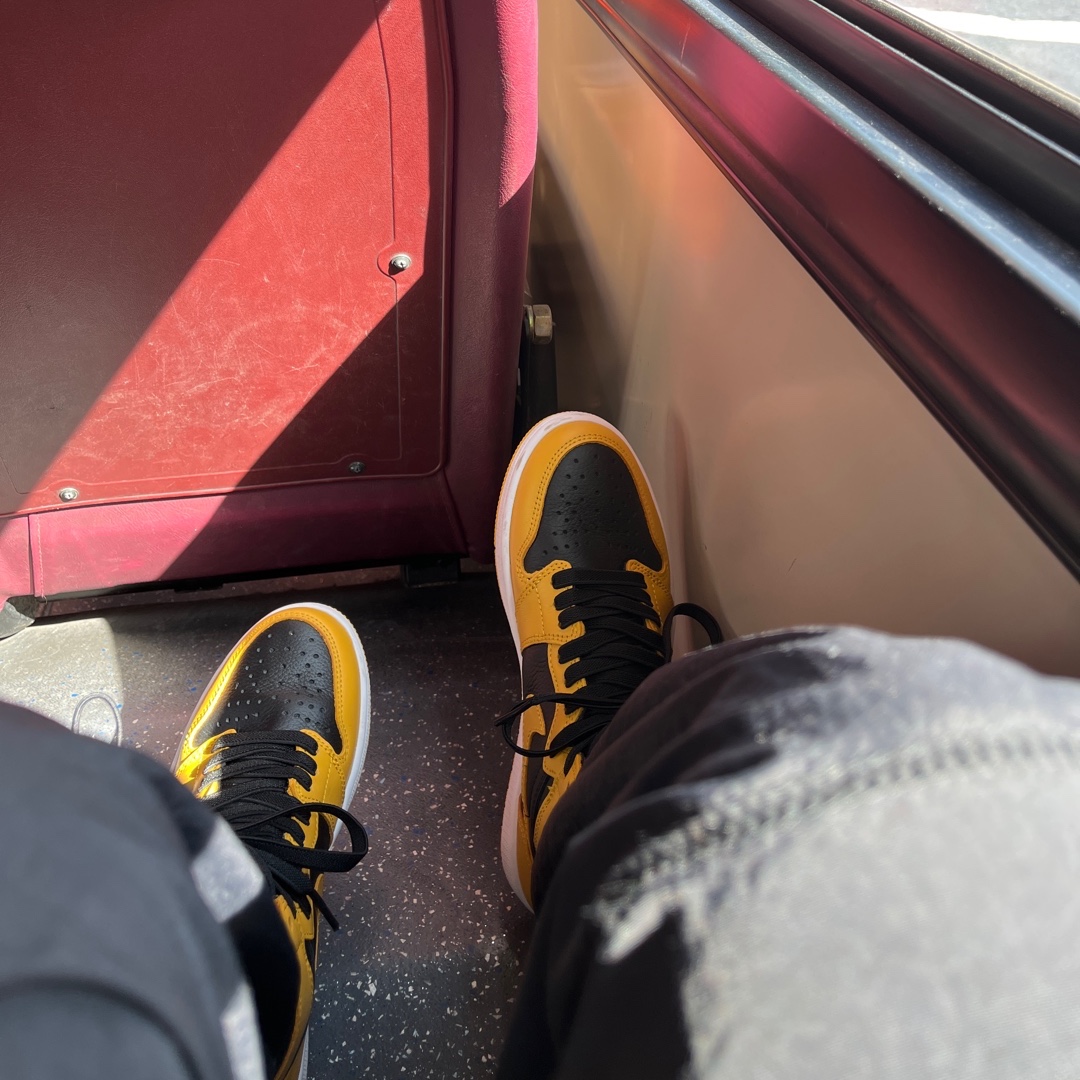 Jordan 1 Retro High OG Pollen 착용 스타일