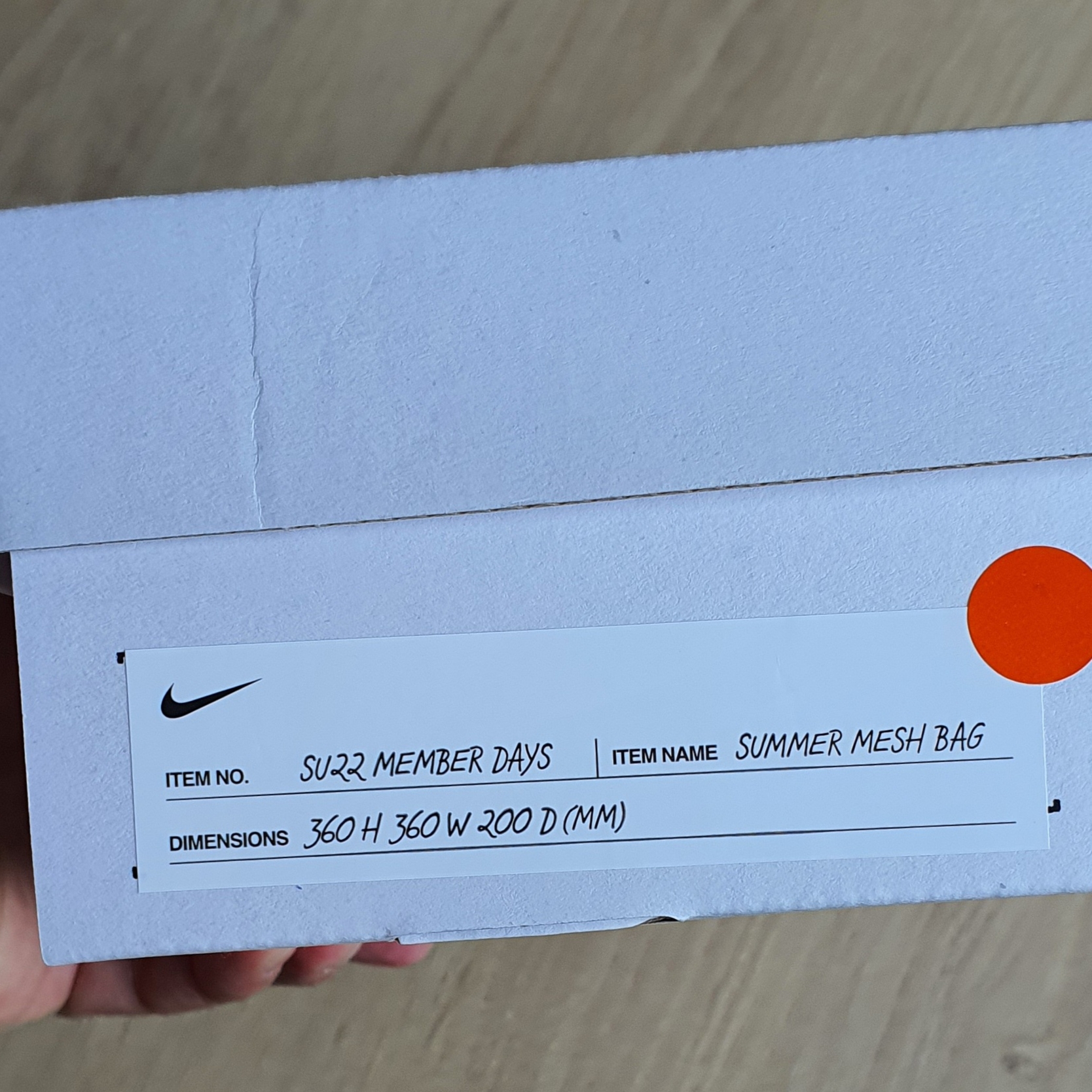 Nike Member Days Summer Mesh Bag 착용 스타일 - 2