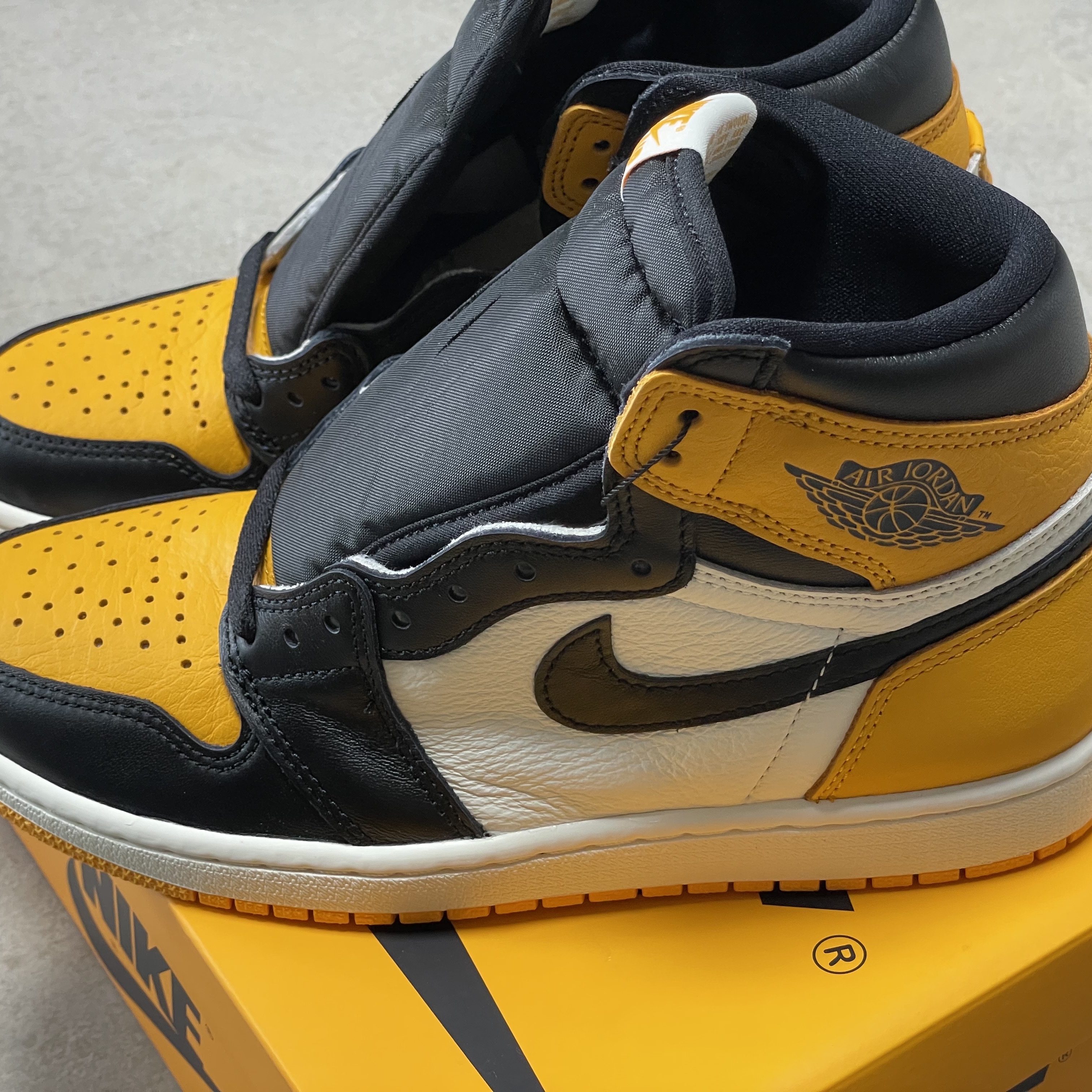 Jordan 1 Retro High OG Taxi 착용 스타일 - 3