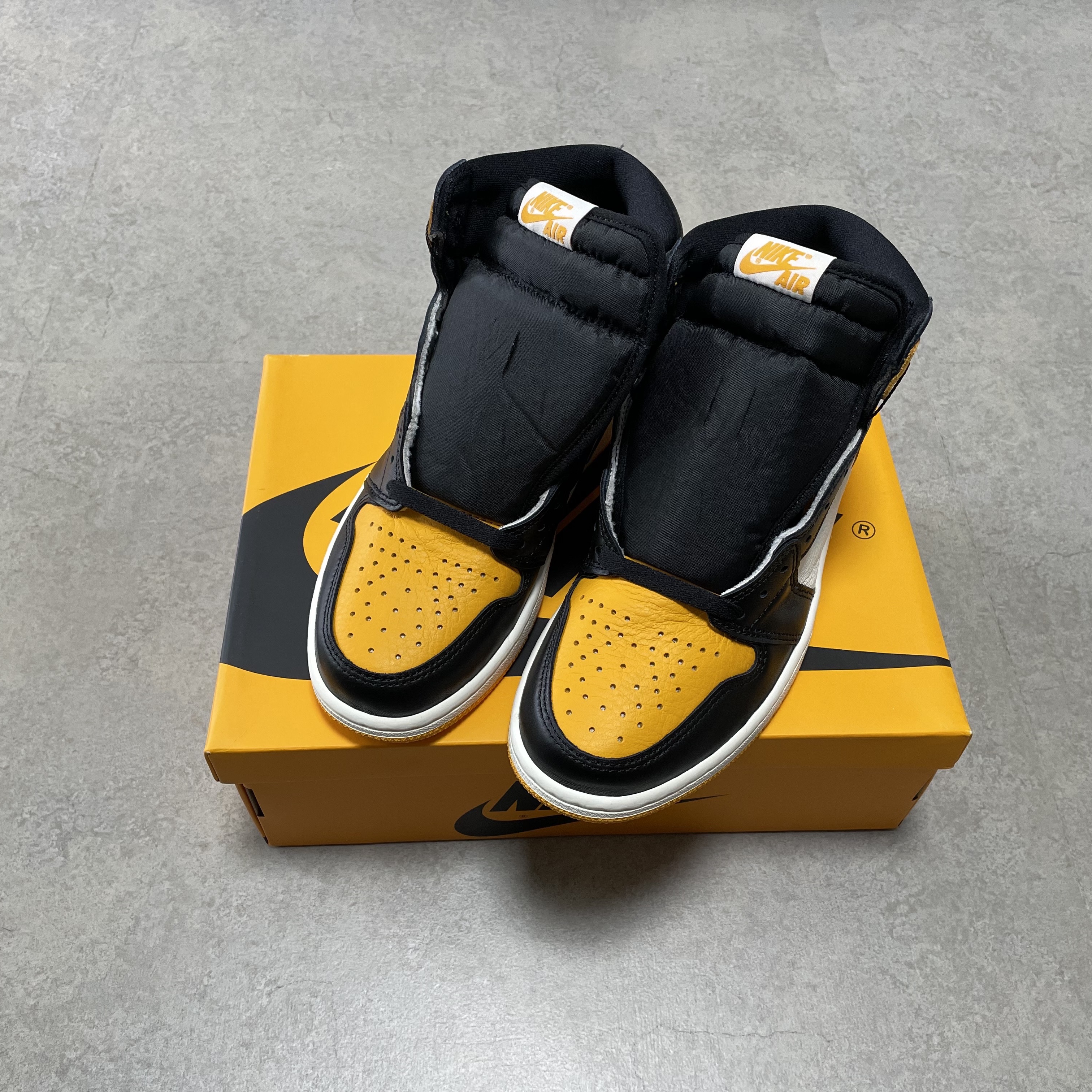 Jordan 1 Retro High OG Taxi 착용 스타일 - 2