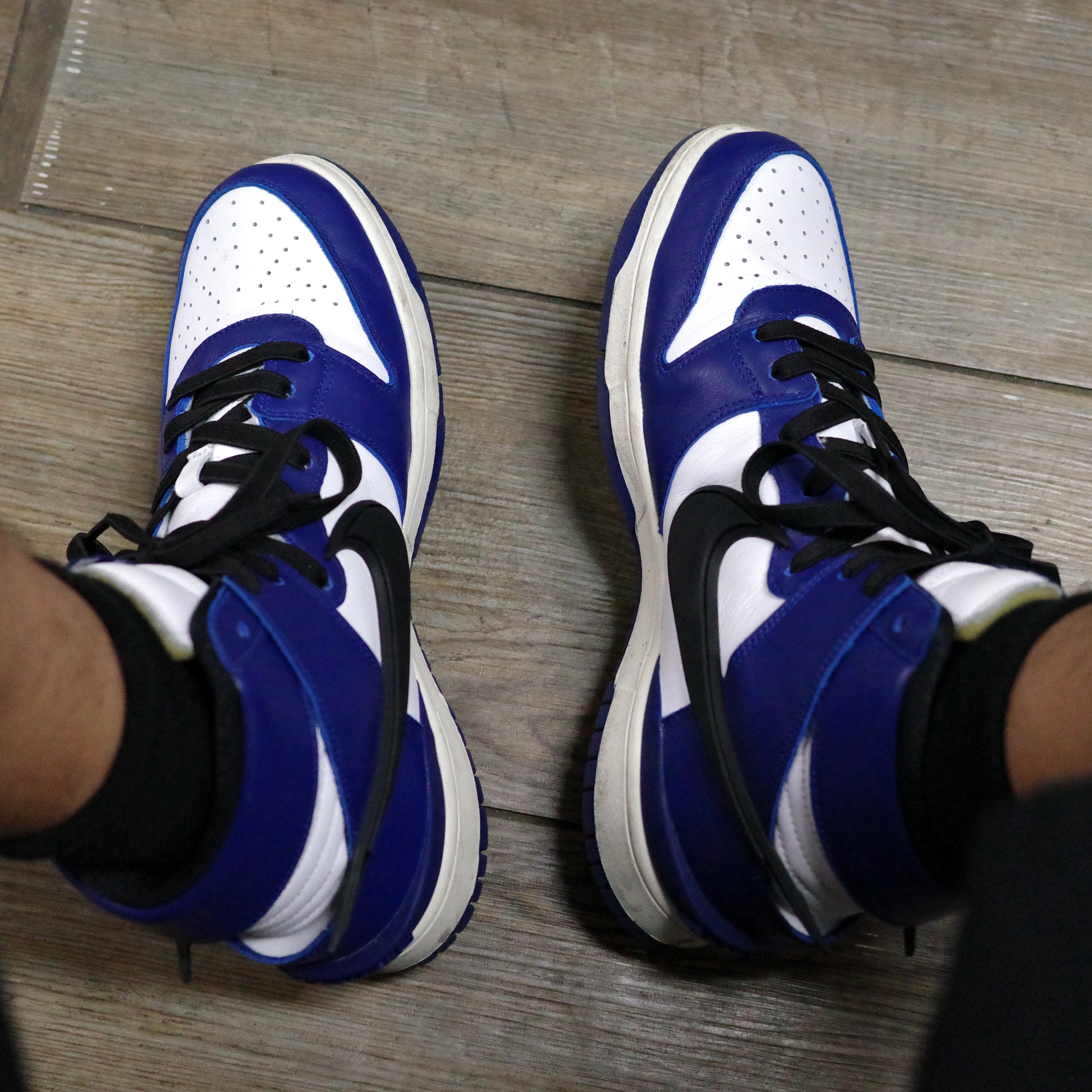 Nike x Ambush Dunk High Deep Royal Blue 착용 스타일