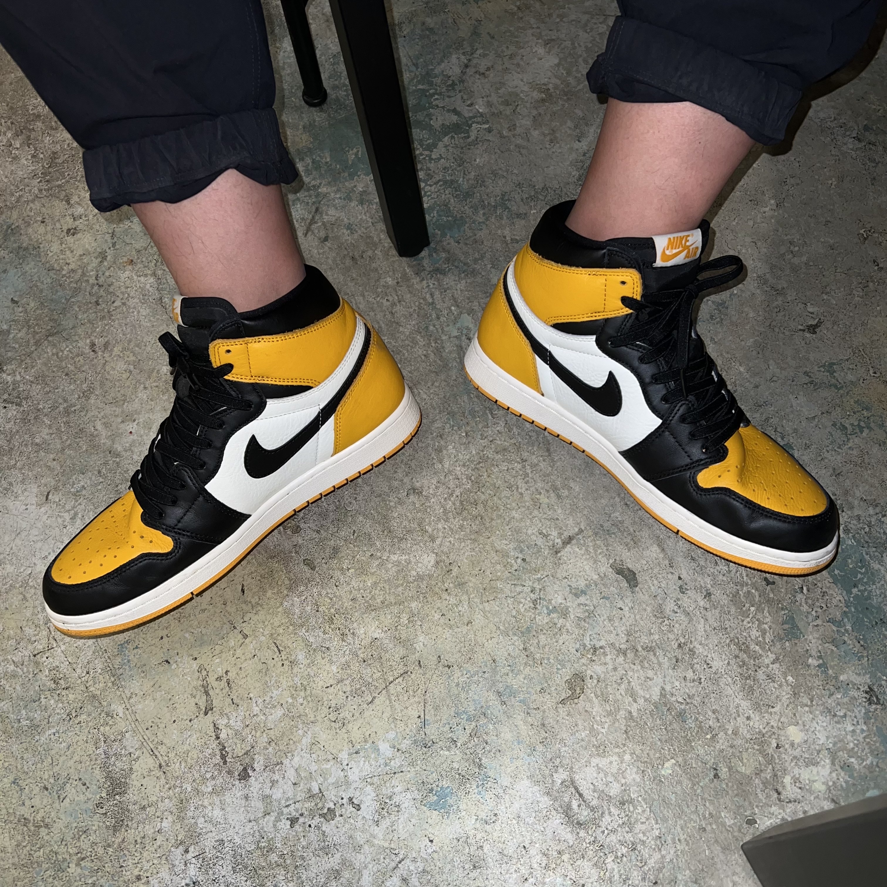 Jordan 1 Retro High OG Taxi 착용 스타일
