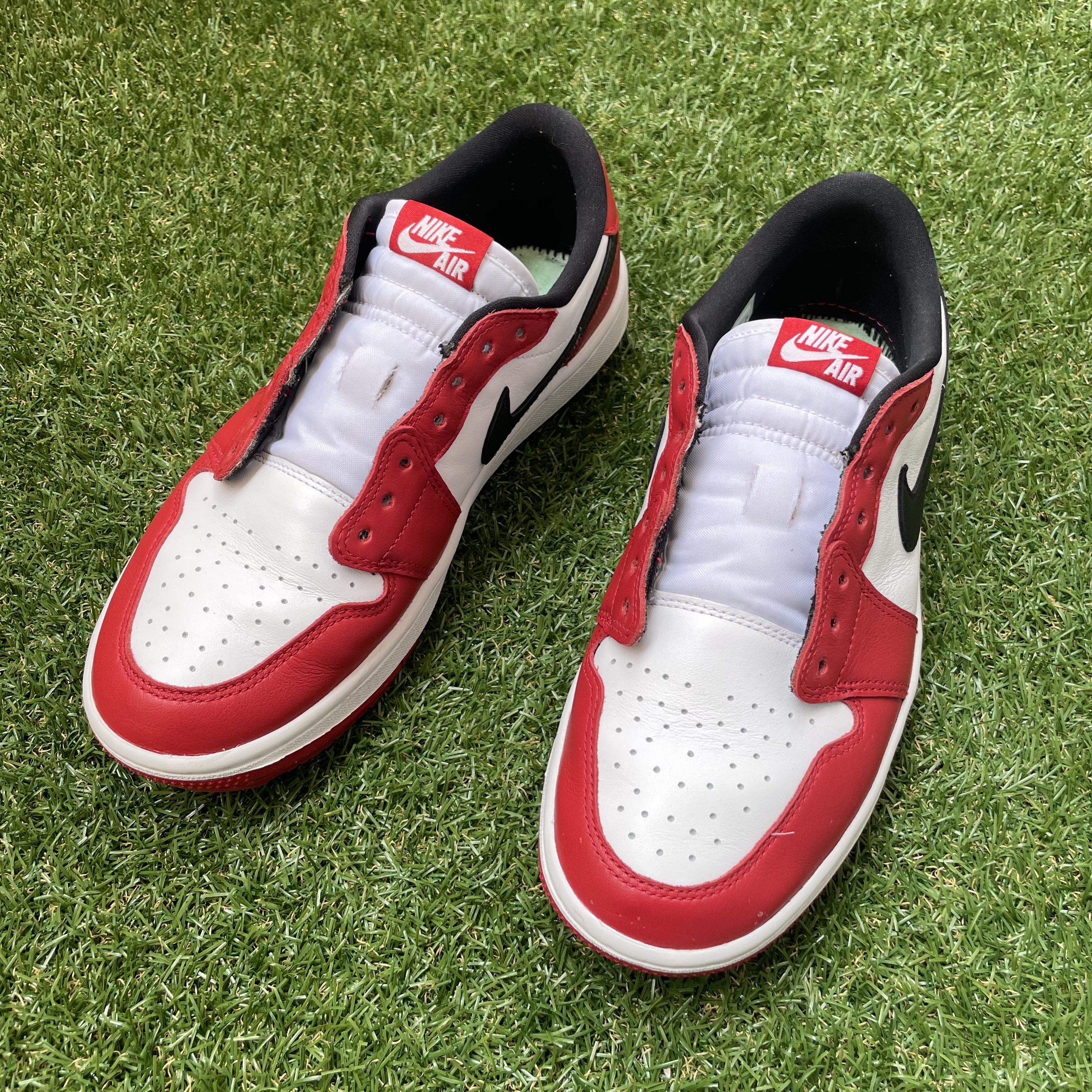 Jordan 1 Low Golf Chicago 착용 스타일 - 1